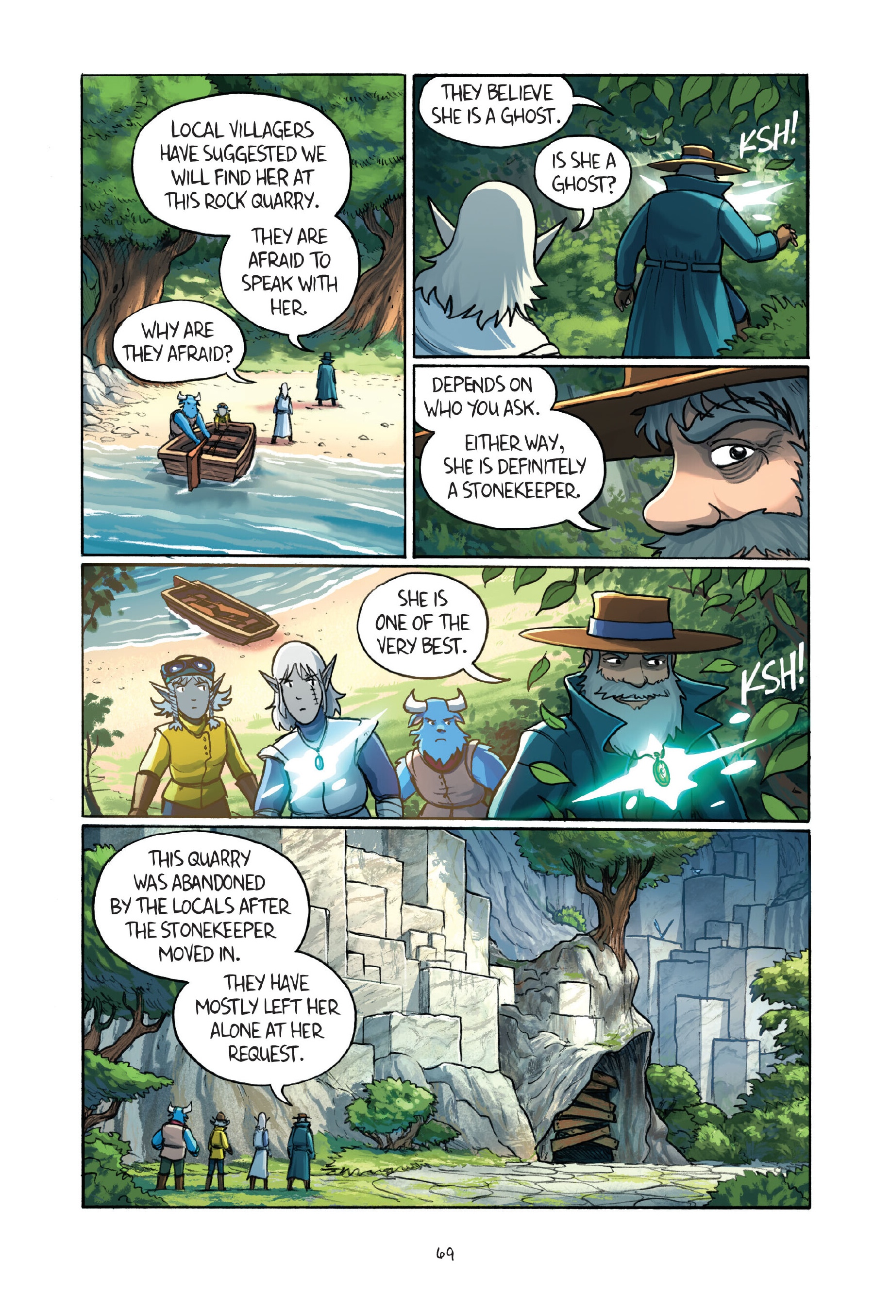 Read online Amulet comic -  Issue # TPB 9 (Part 1) - 70