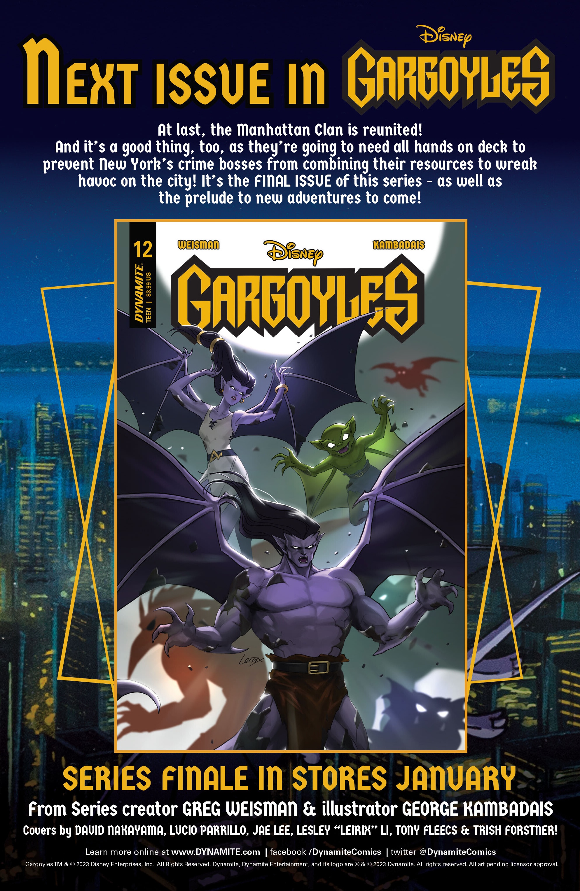 Read online Gargoyles (2022) comic -  Issue #11 - 29