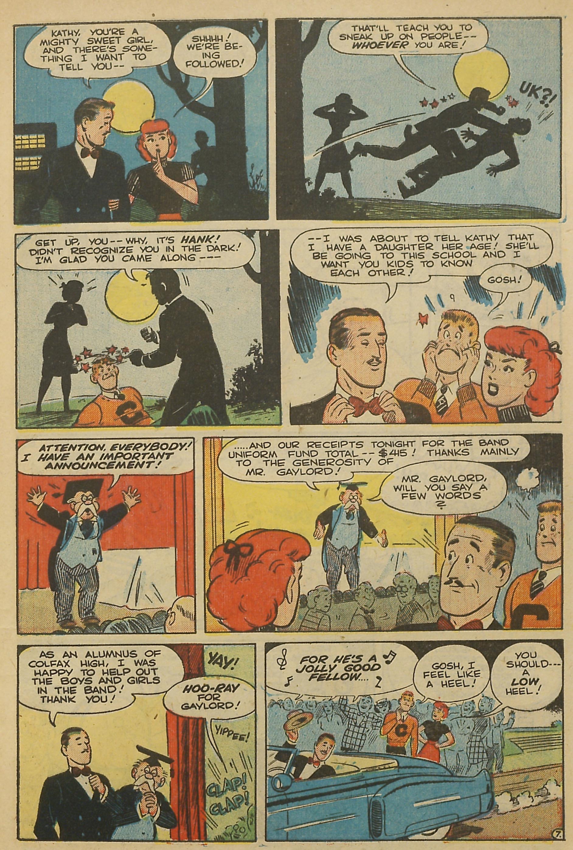 Read online Kathy (1949) comic -  Issue #9 - 9
