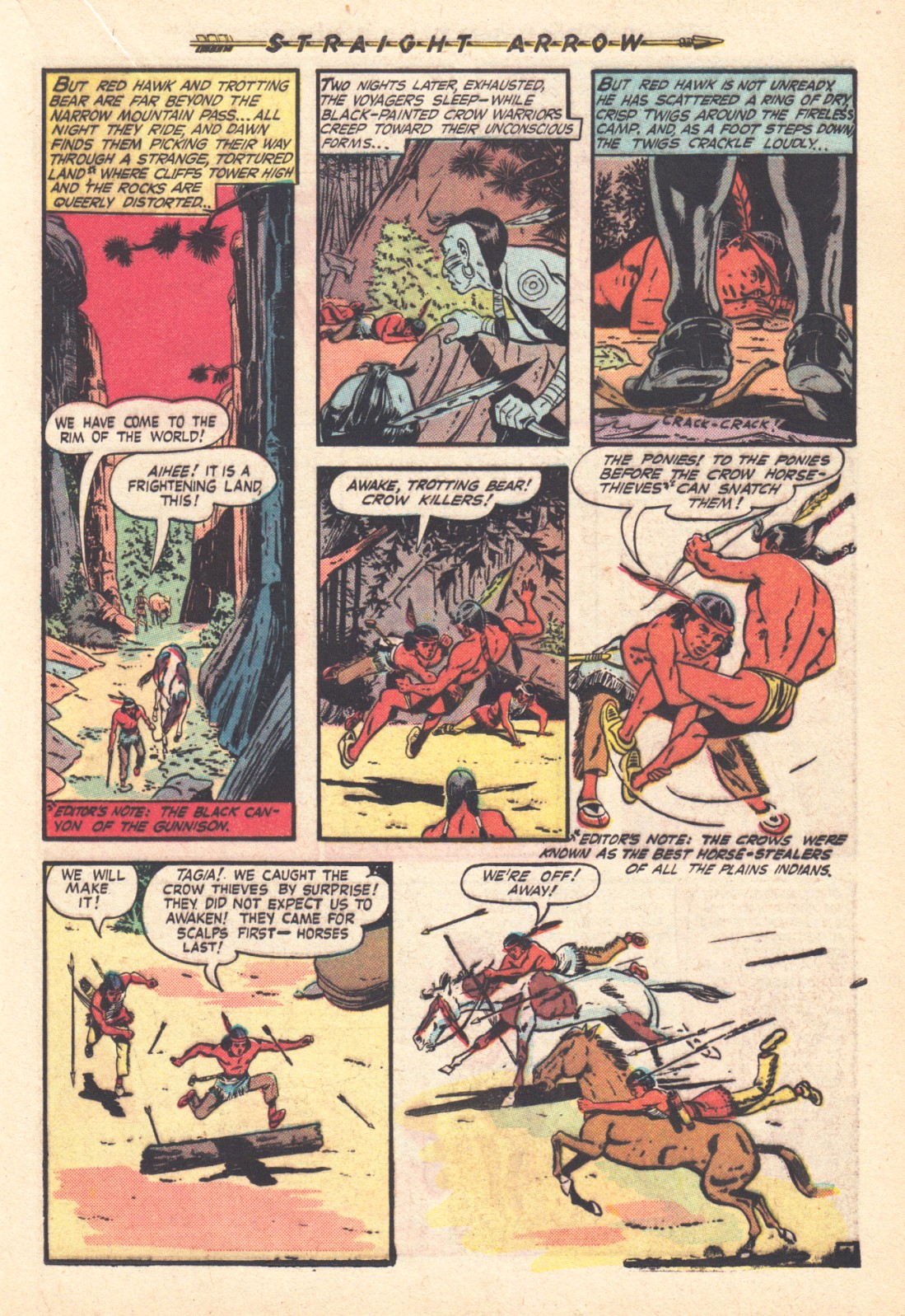 Read online Straight Arrow comic -  Issue #5 - 21