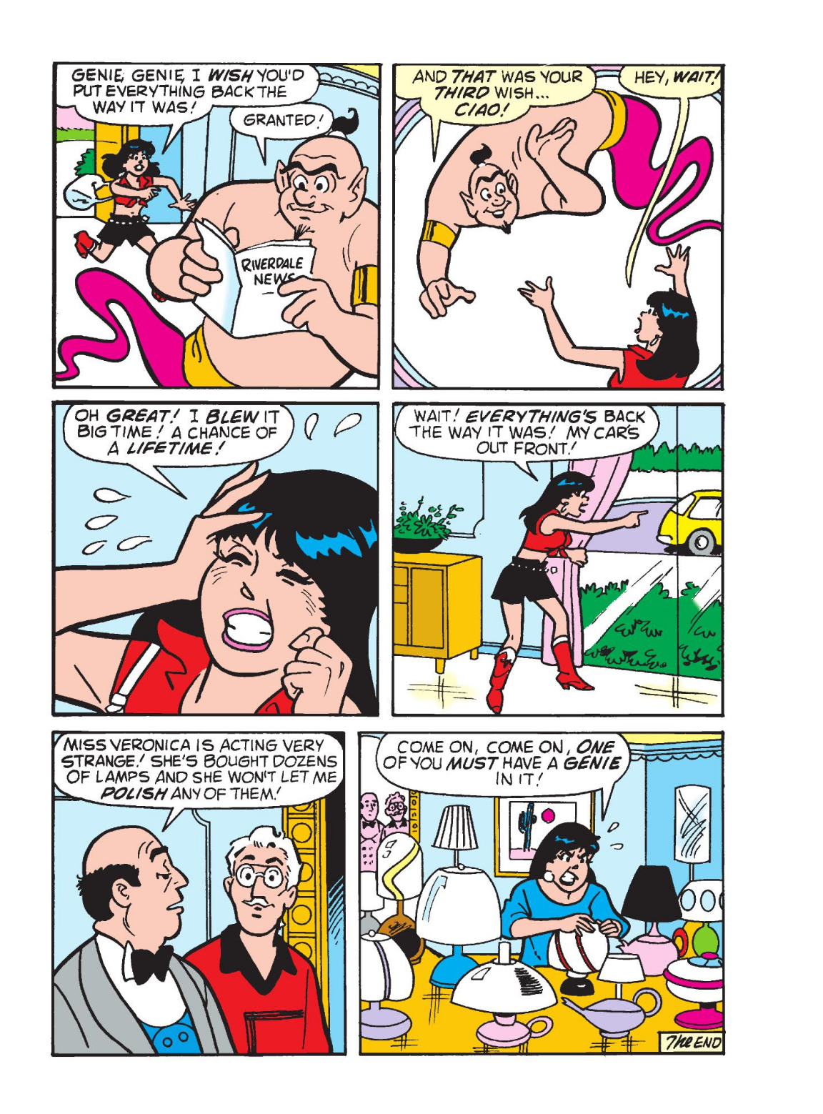 Read online World of Betty & Veronica Digest comic -  Issue #26 - 100