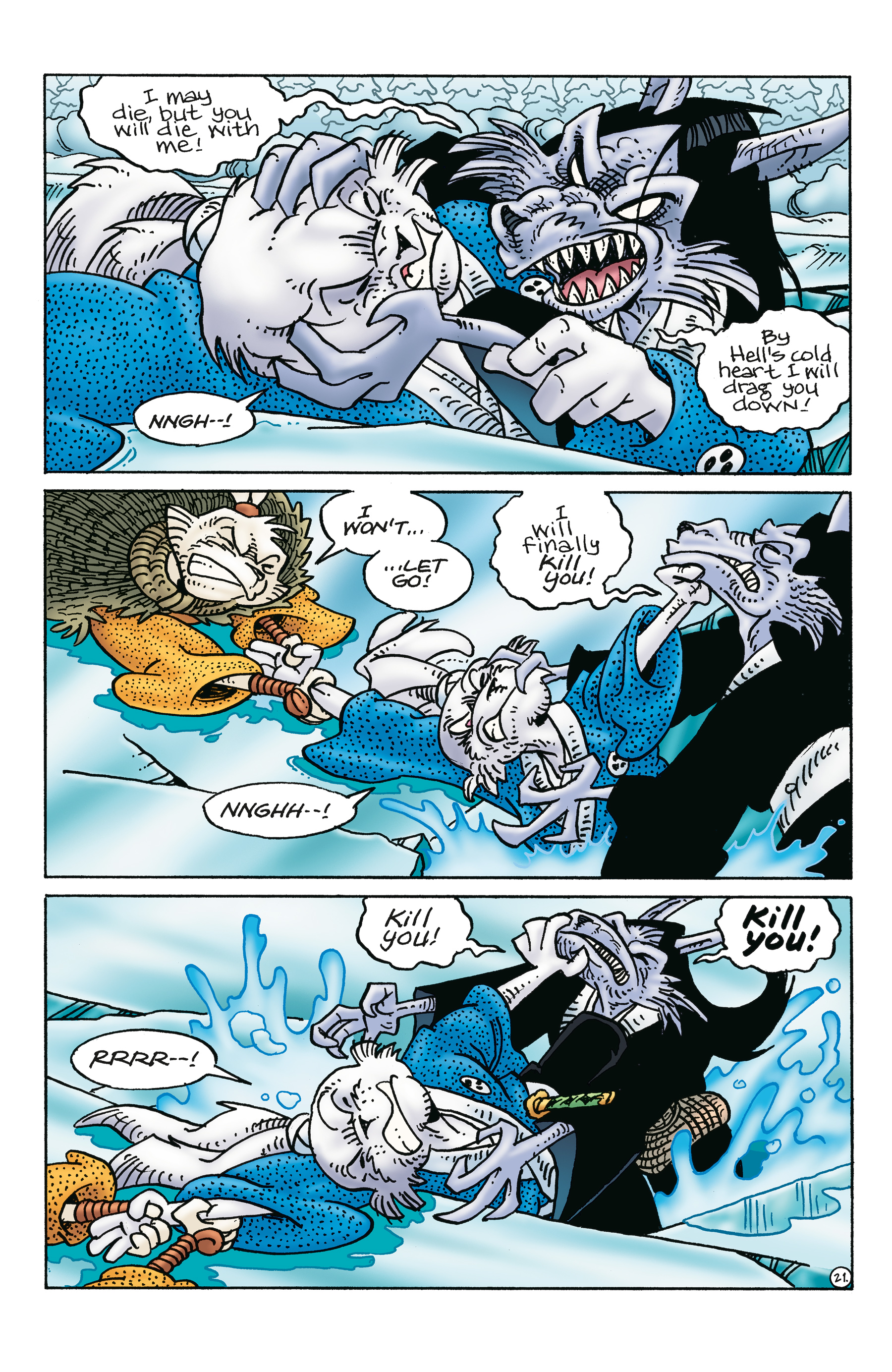 Read online Usagi Yojimbo: Ice and Snow comic -  Issue #4 - 23