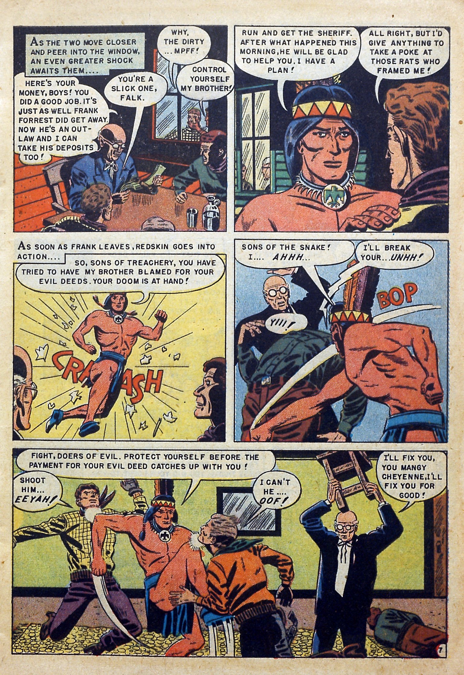 Read online Redskin comic -  Issue #2 - 9