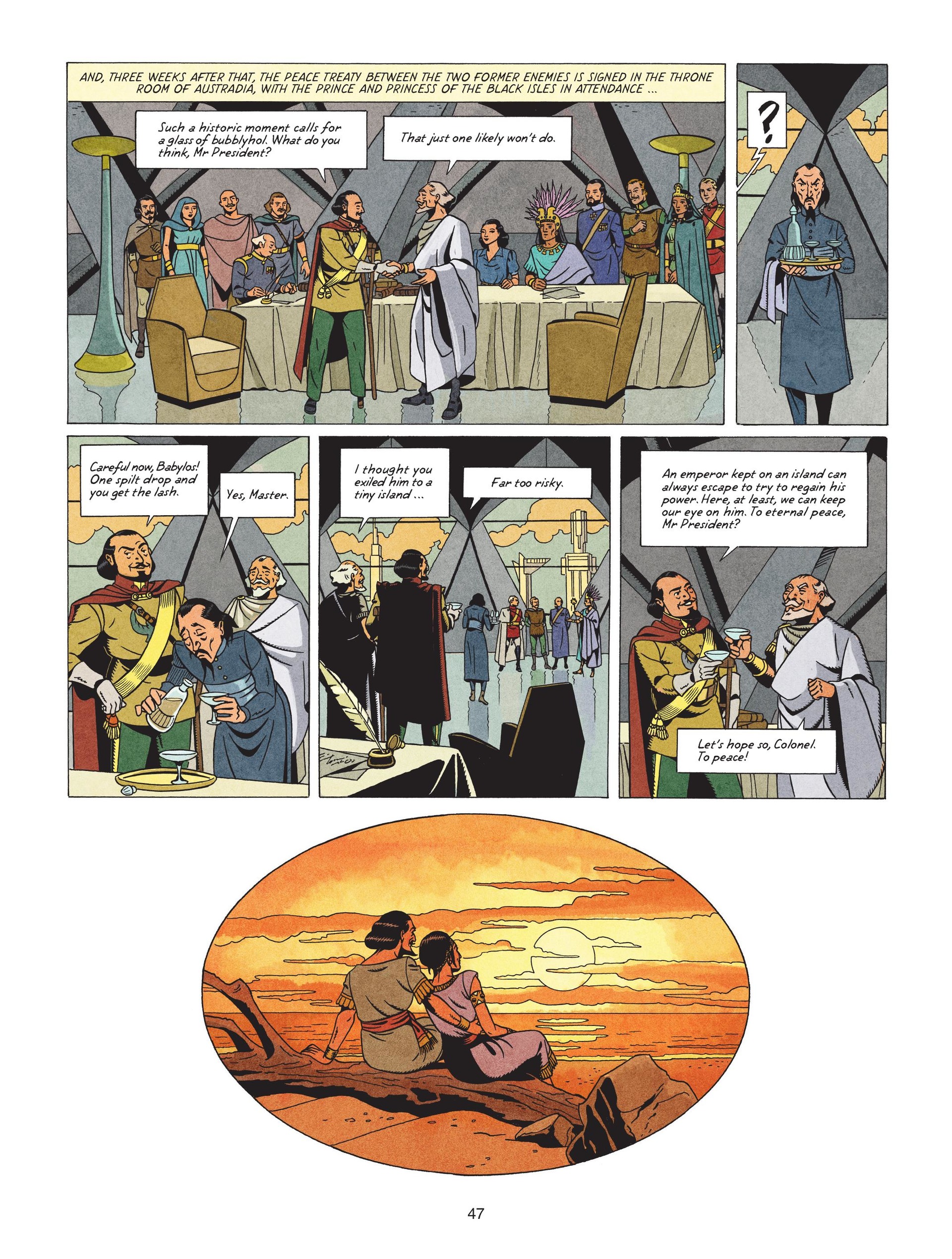 Read online Before Blake & Mortimer comic -  Issue #2 - 48