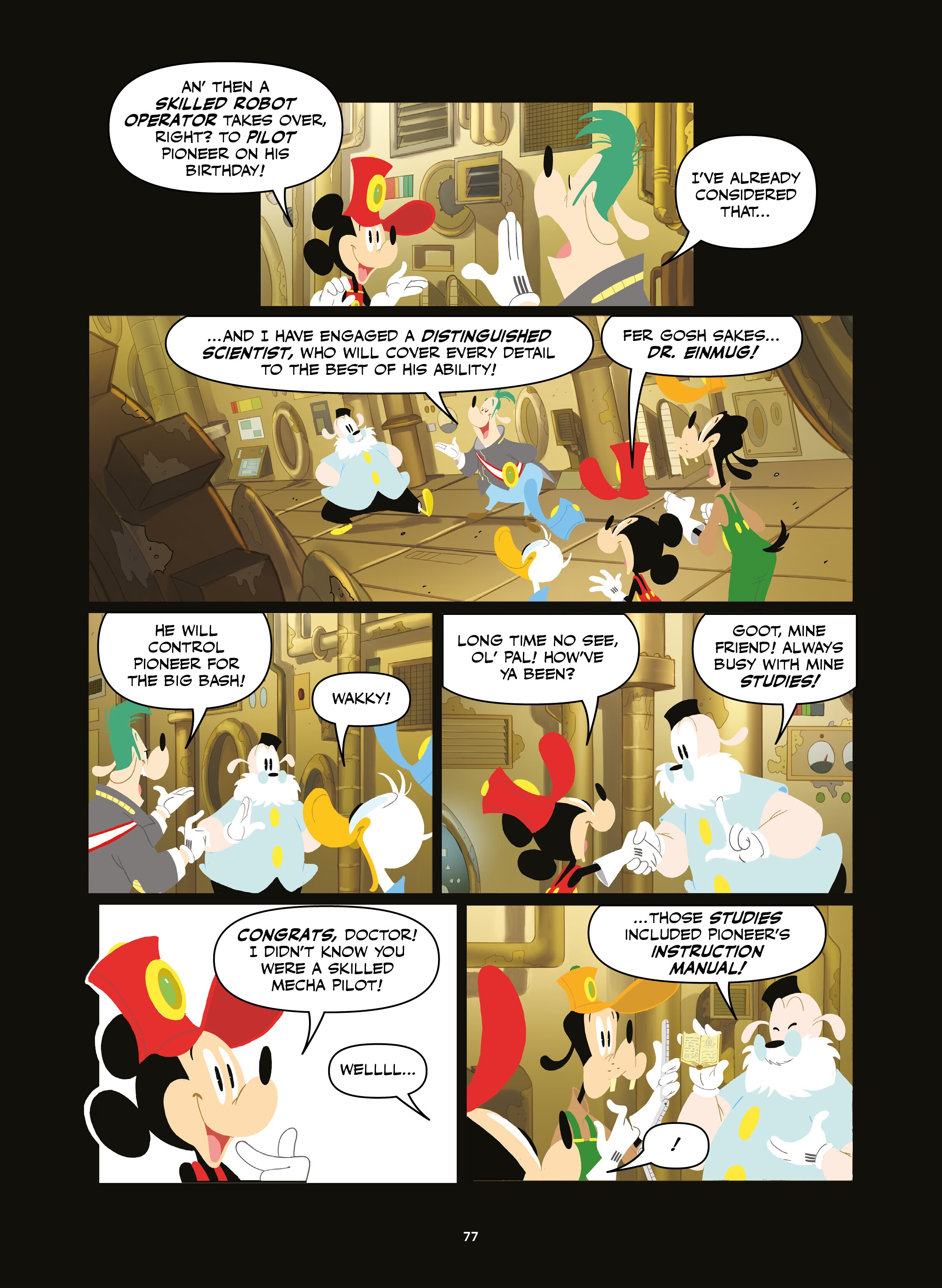 Read online Disney Once Upon a Mouse… In the Future comic -  Issue # TPB (Part 1) - 78