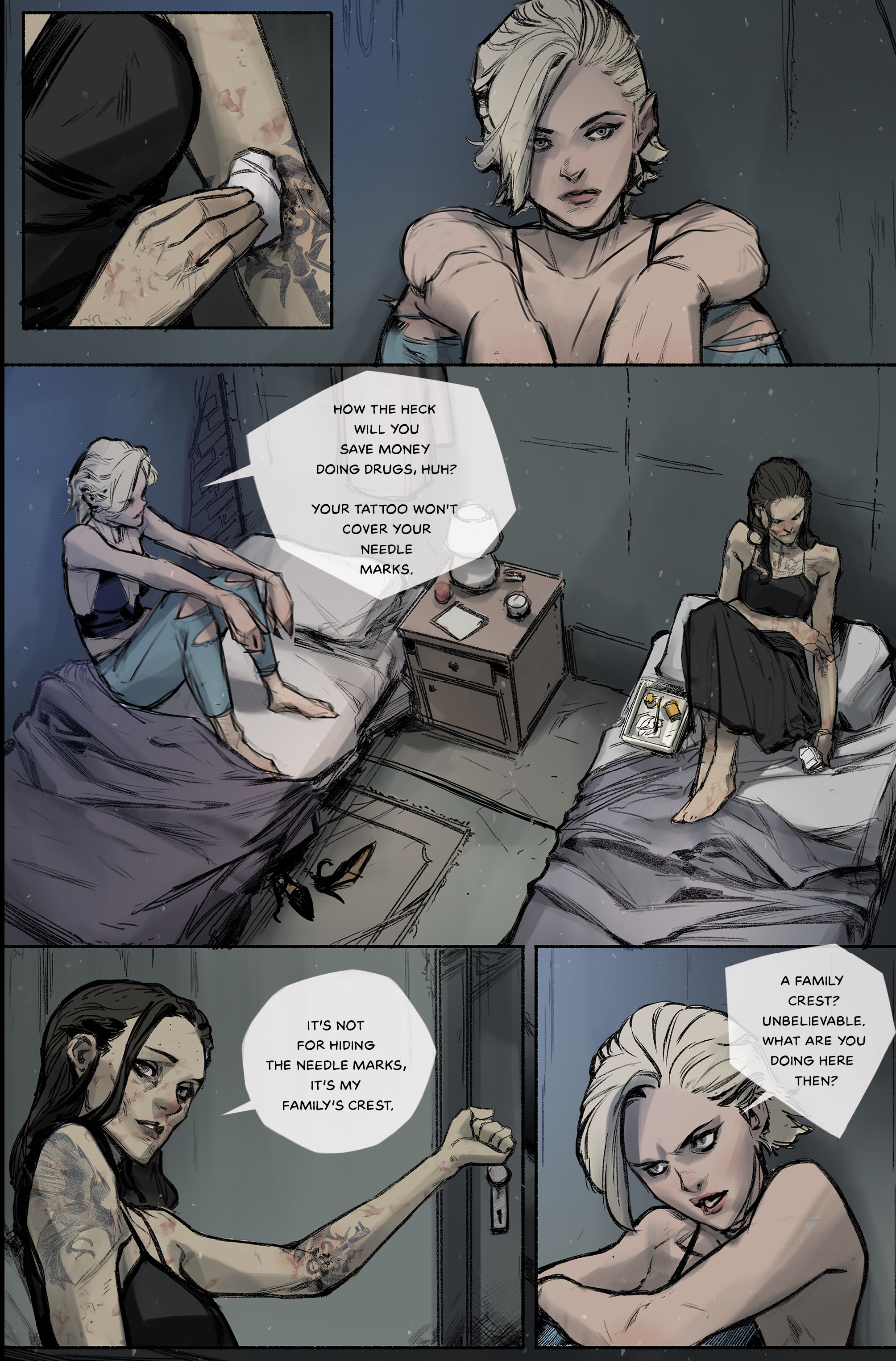 Read online Gumaa: The Beginning of Her comic -  Issue #1 - 38