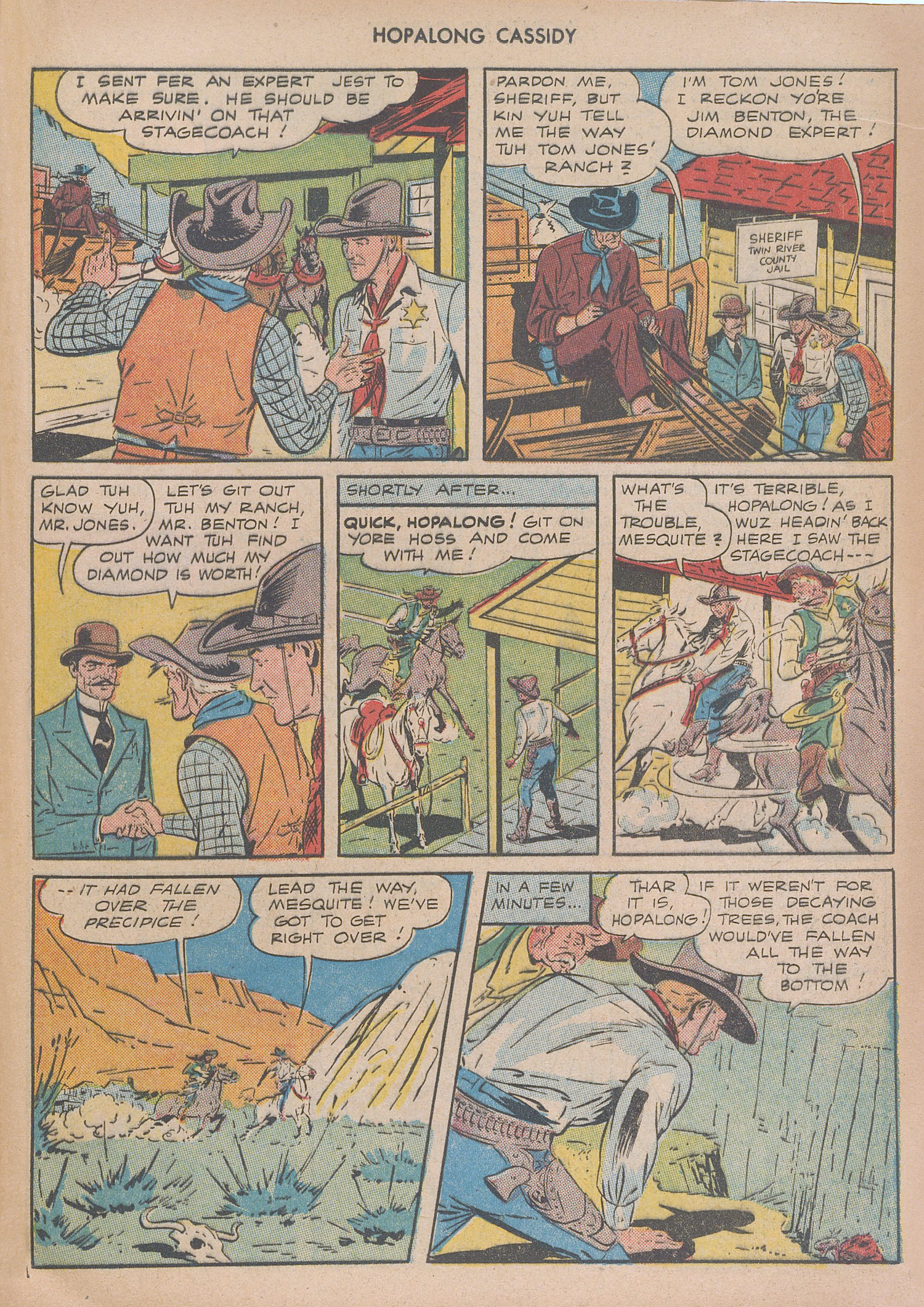 Read online Hopalong Cassidy comic -  Issue #15 - 17