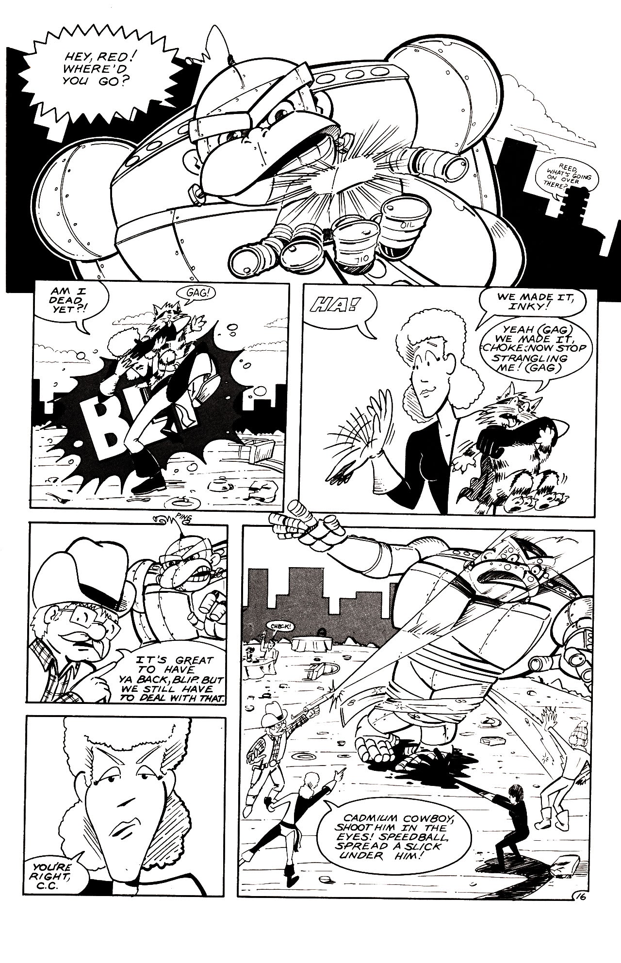 Read online Blip and the C.C.A.D.S. comic -  Issue #2 - 23