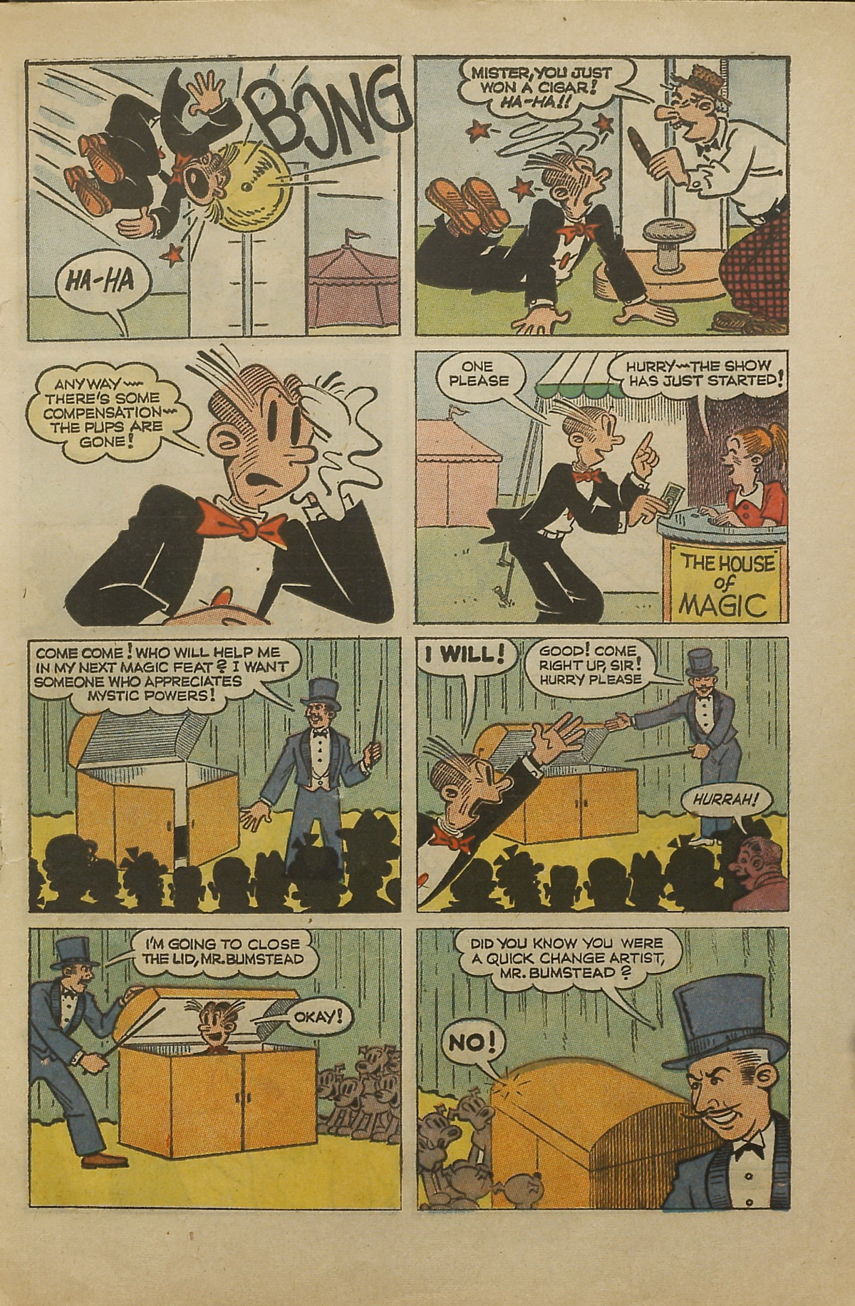 Read online Blondie Comics (1960) comic -  Issue #159 - 7