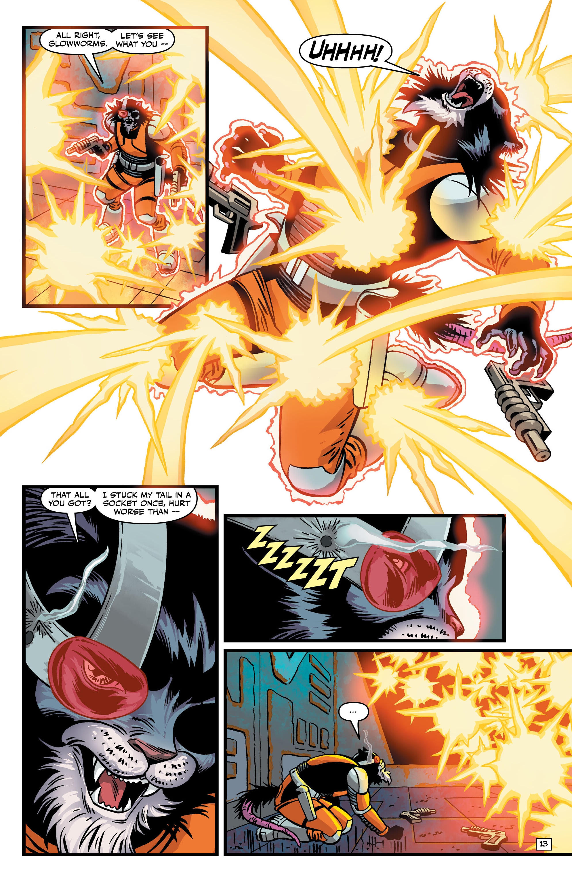 Read online Captain Ginger: The Last Feeder comic -  Issue #2 - 15