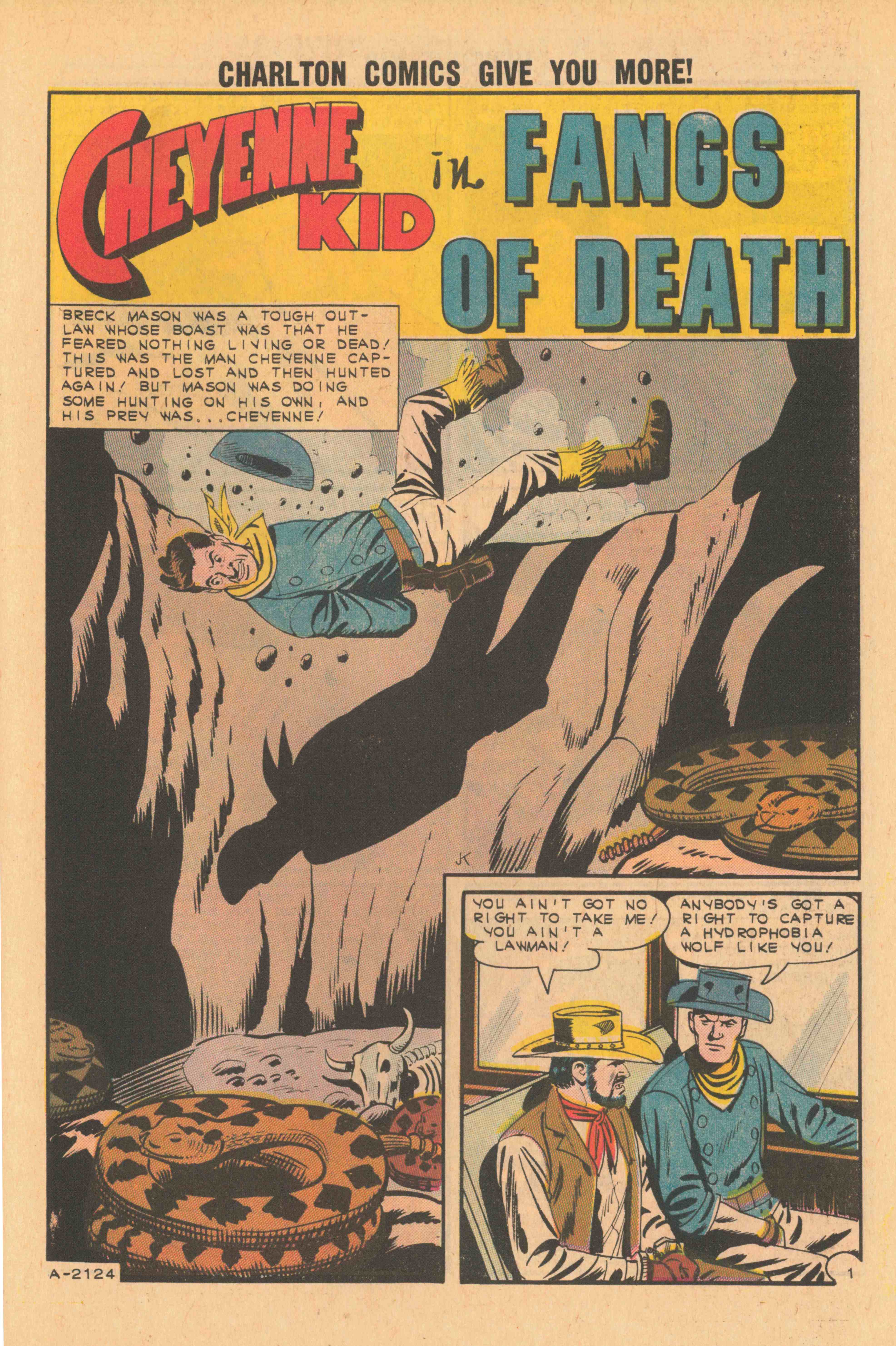 Read online Cheyenne Kid comic -  Issue #38 - 27
