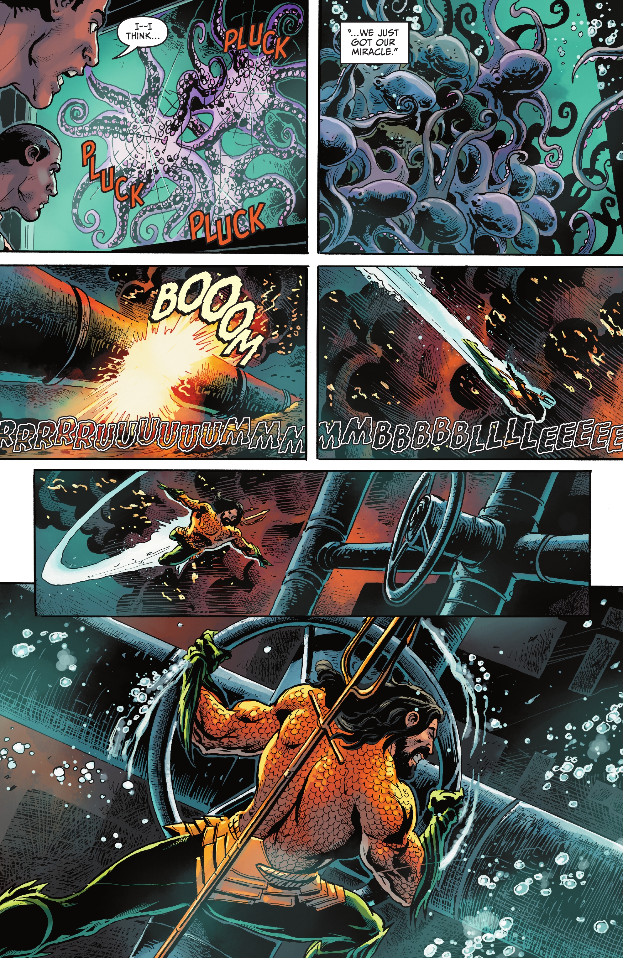 Read online Aquaman: Through Fire and Water comic -  Issue # Full - 19
