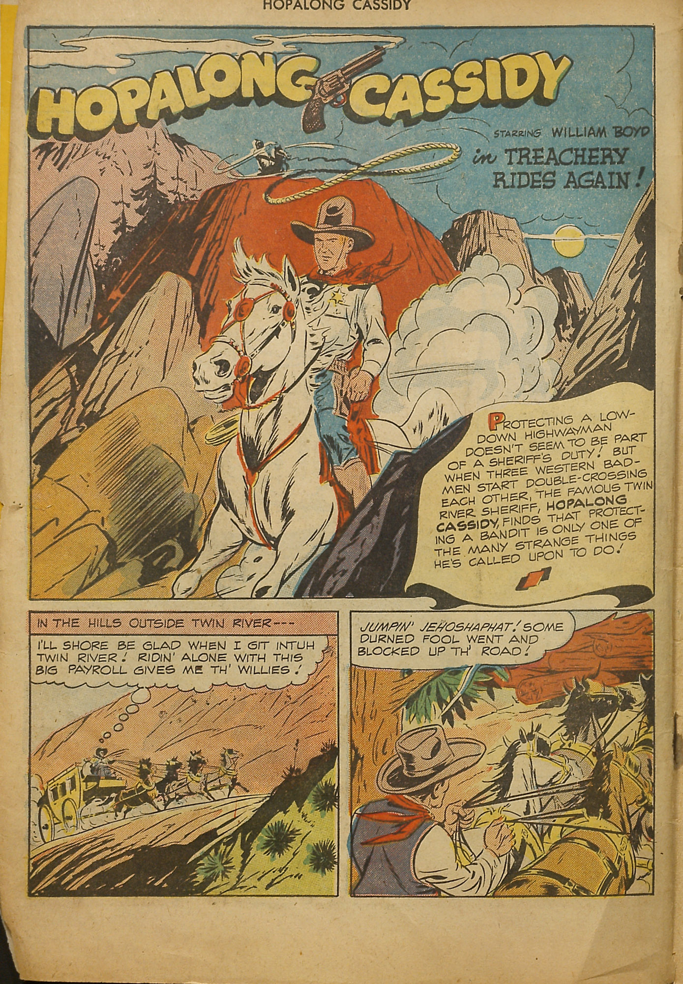 Read online Hopalong Cassidy comic -  Issue #24 - 4