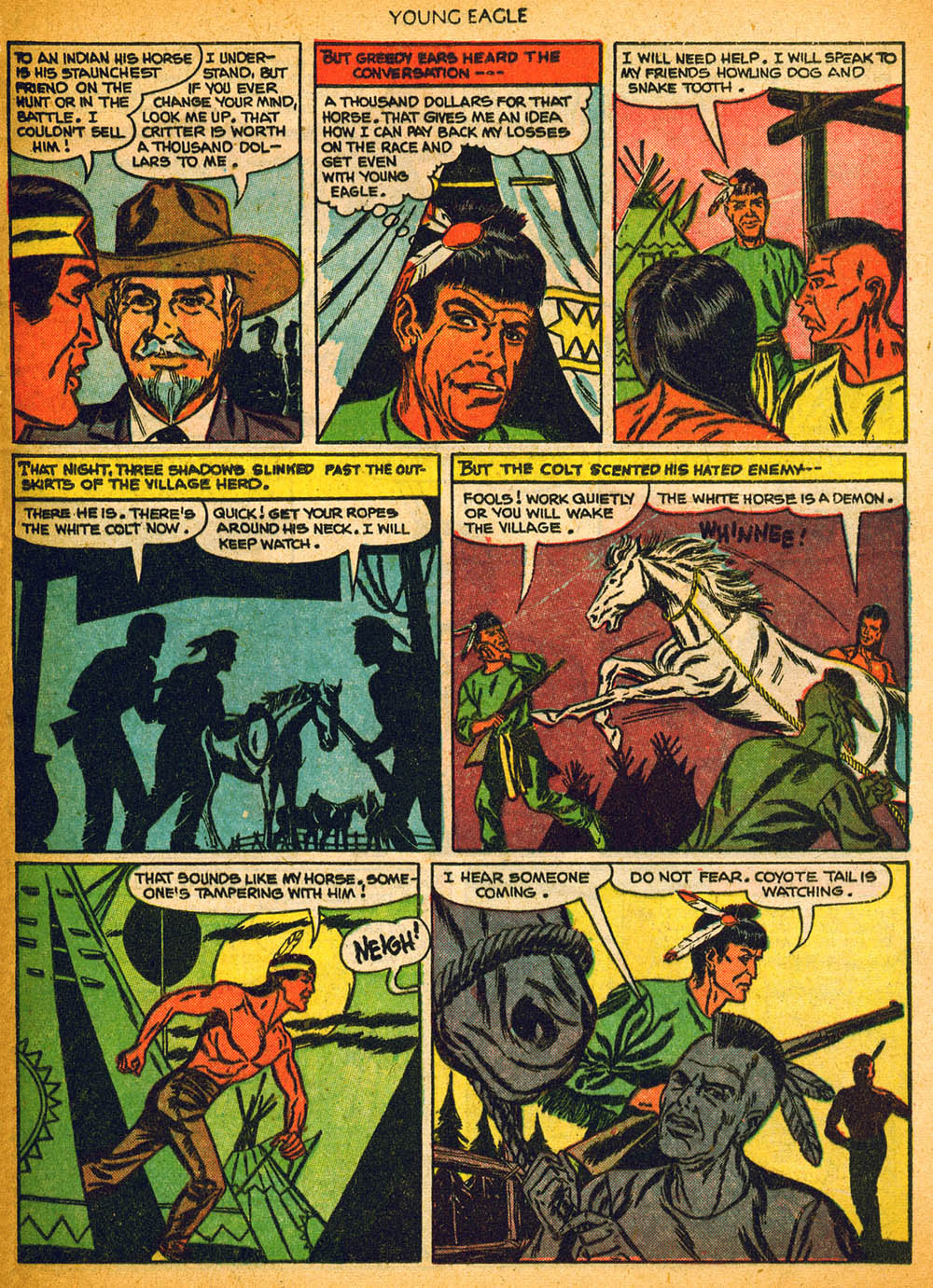 Read online Young Eagle comic -  Issue #10 - 31