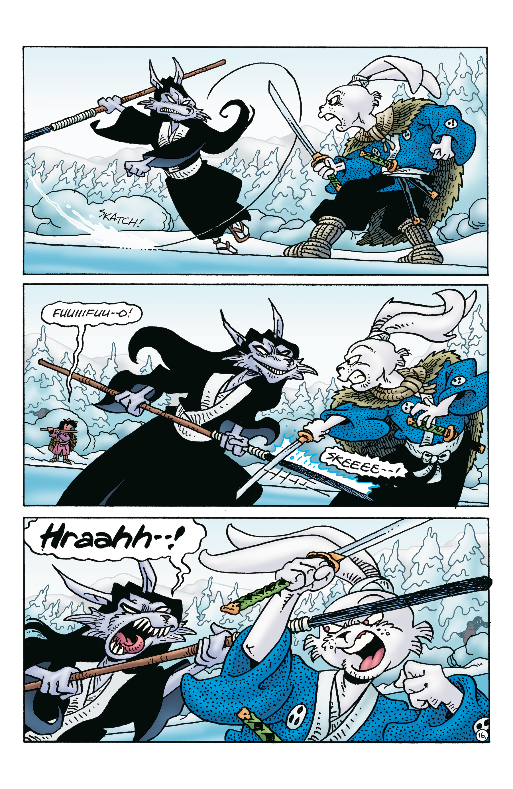 Read online Usagi Yojimbo: Ice and Snow comic -  Issue #4 - 18