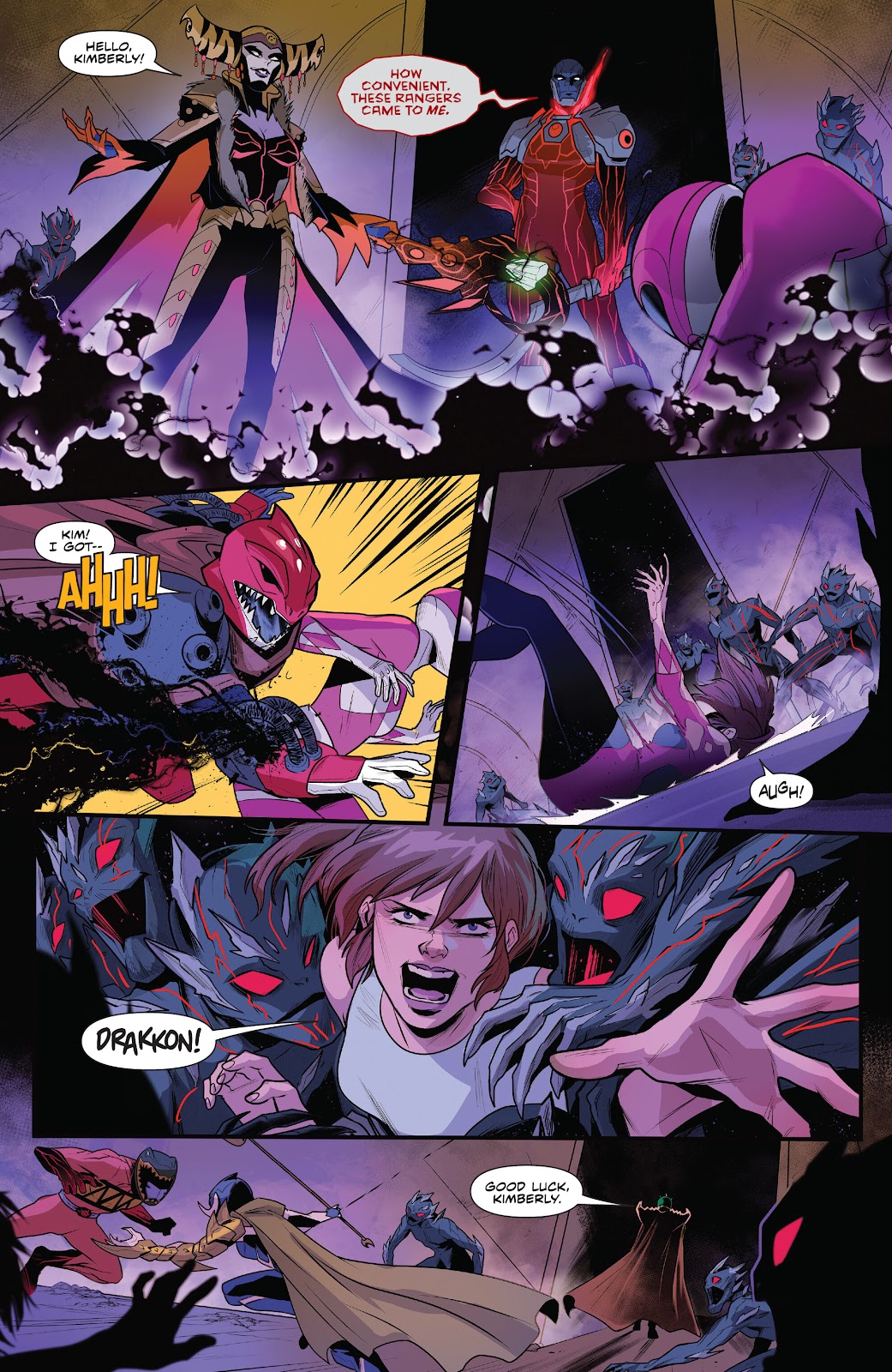 Mighty Morphin Power Rangers issue 115 - Page 22