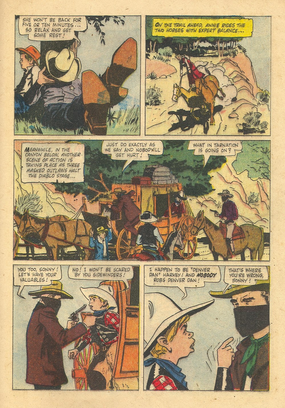 Read online Annie Oakley & Tagg comic -  Issue #17 - 21