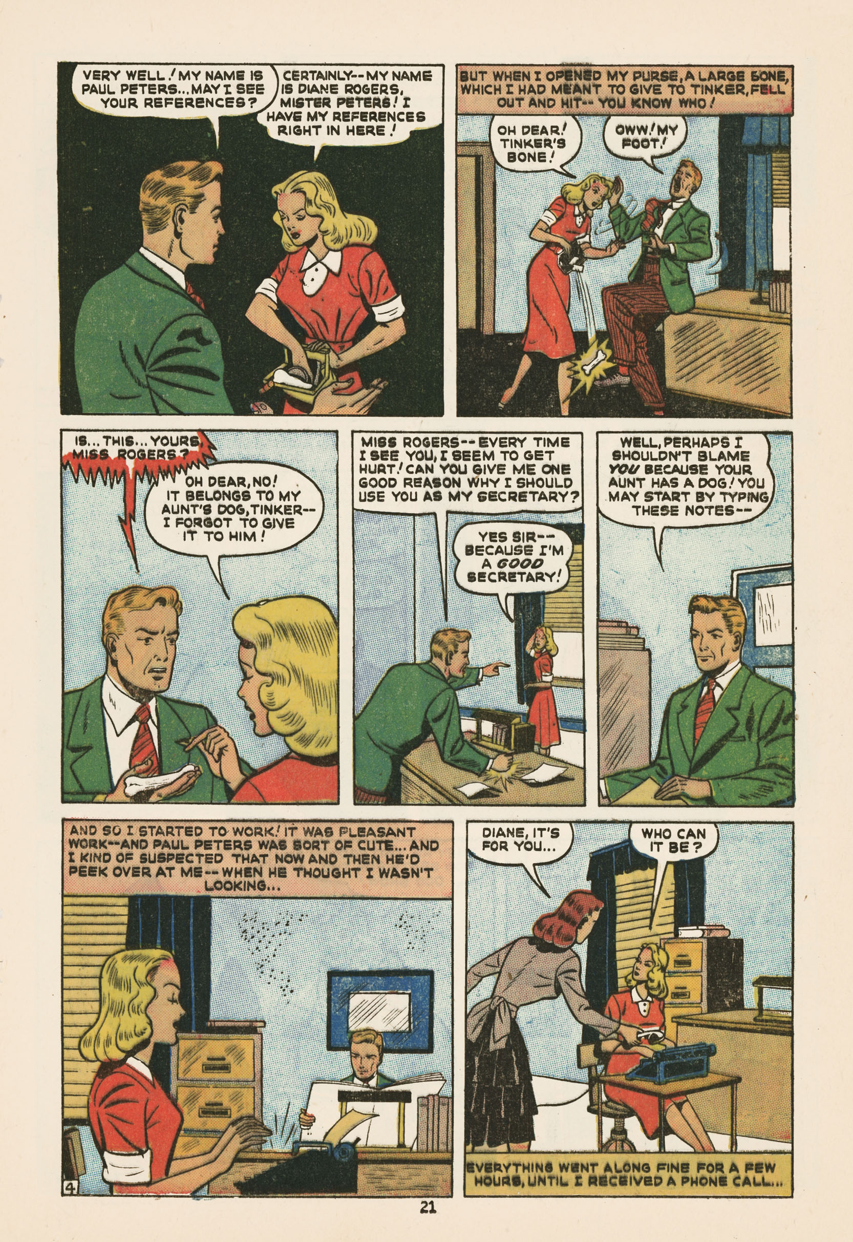 Read online Miss America Magazine comic -  Issue #53 - 20