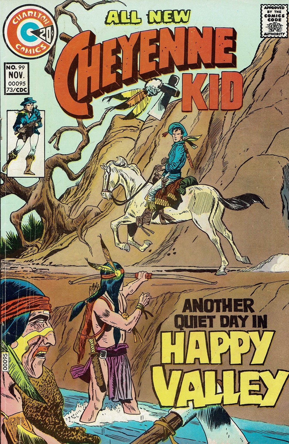 Read online Cheyenne Kid comic -  Issue #99 - 1