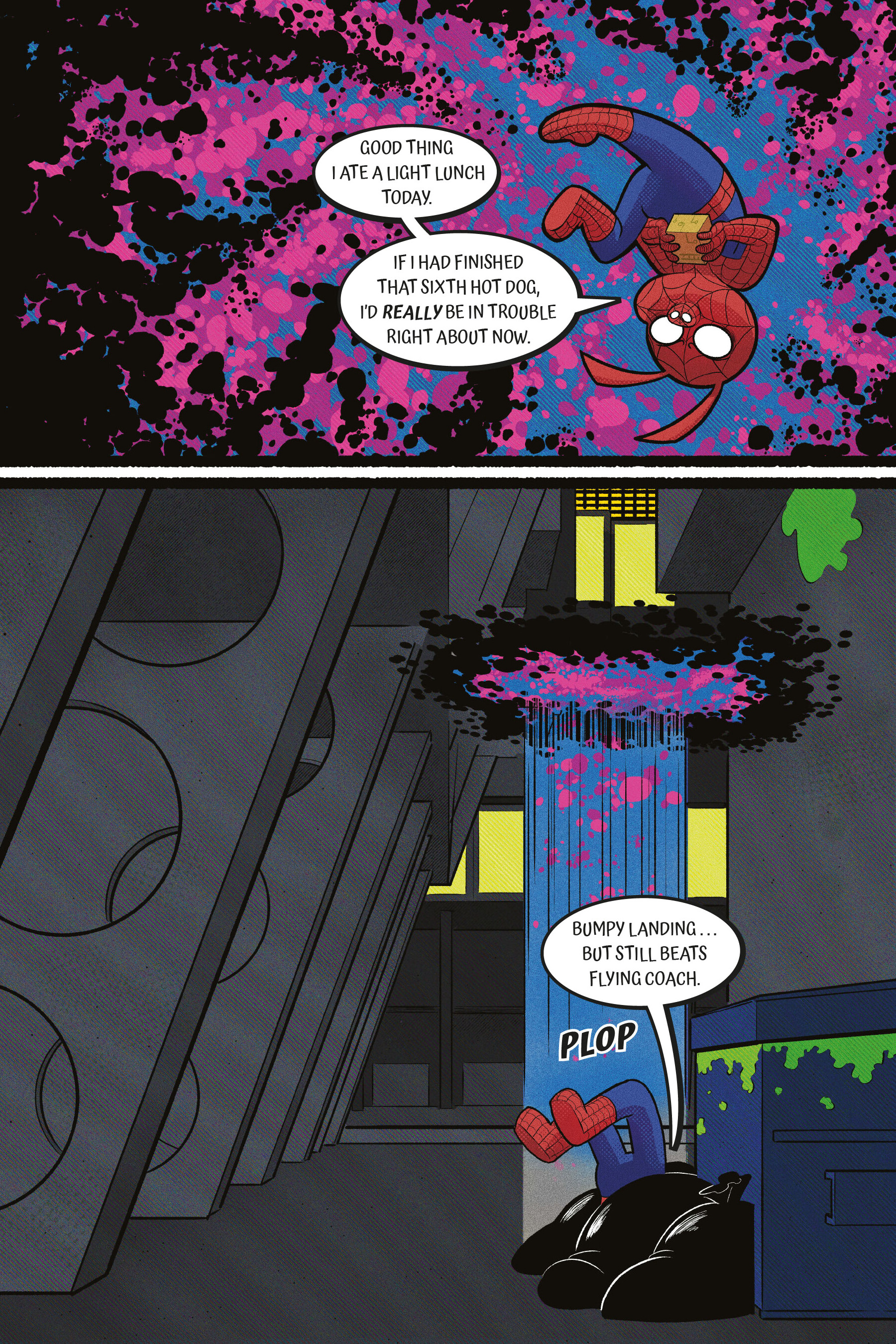 Read online Spider-Ham: A Pig in Time comic -  Issue # TPB - 16