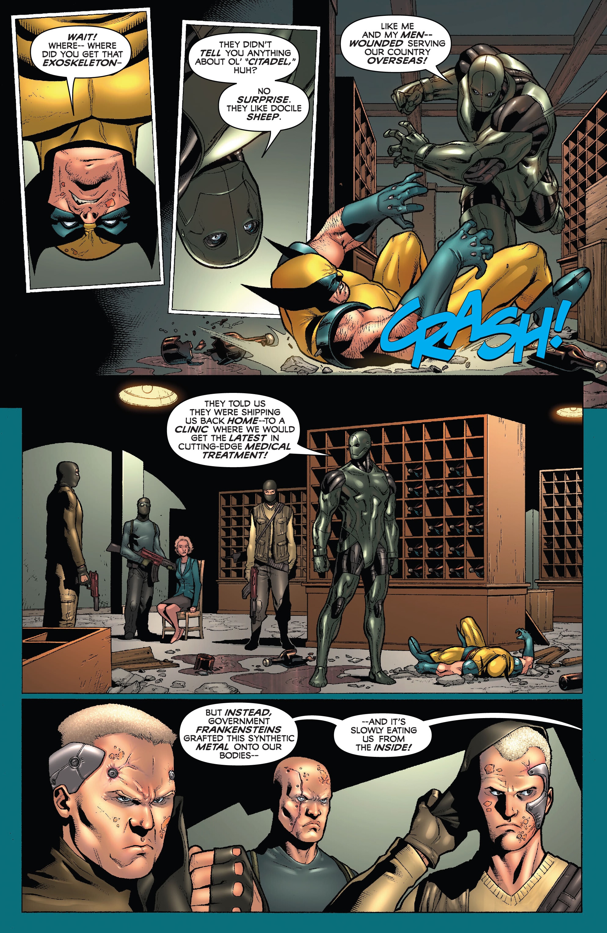 Read online X-Men: X-Verse comic -  Issue # Wolverine - 42
