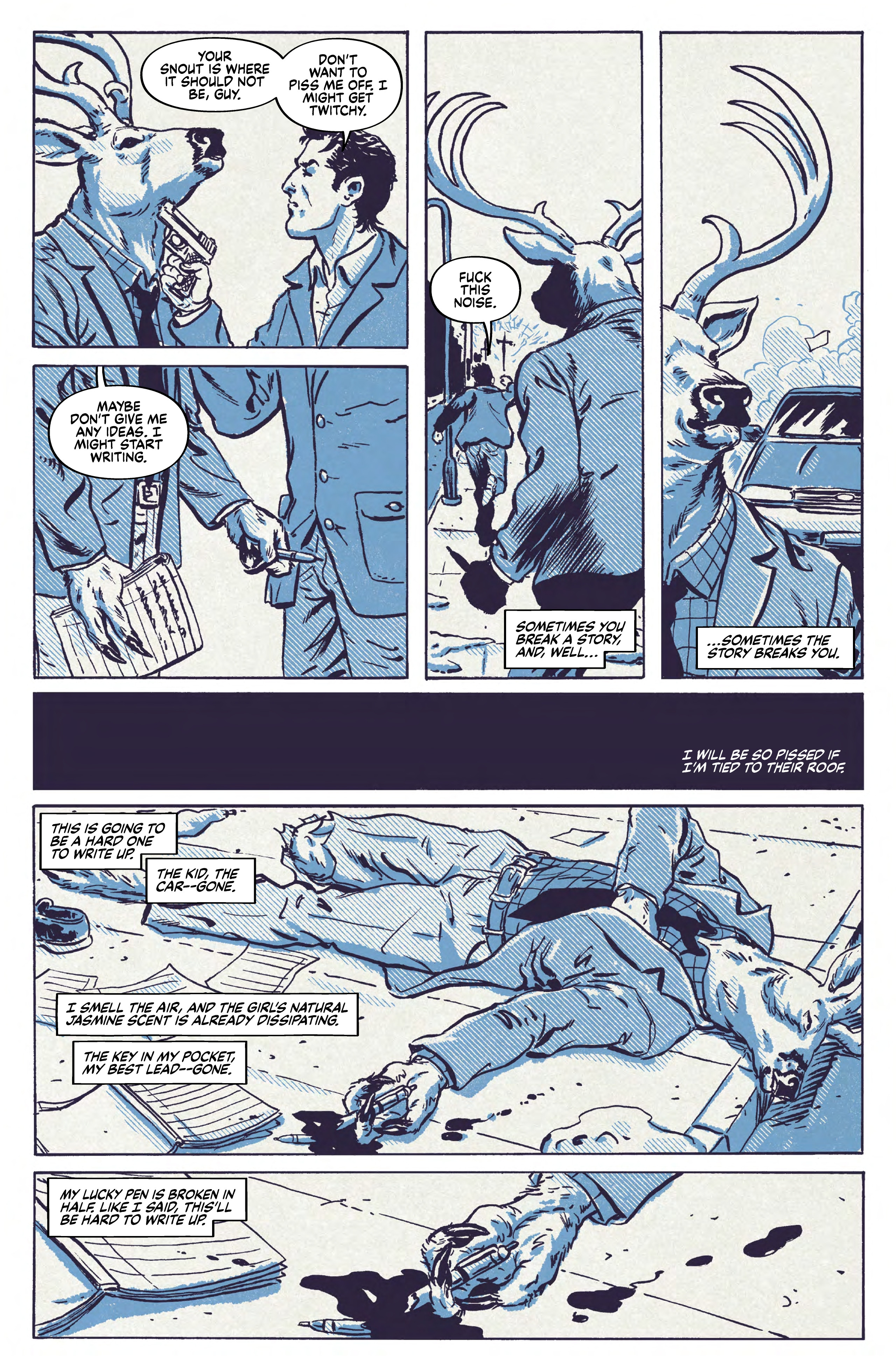 Read online Deer Editor comic -  Issue #1 - 14