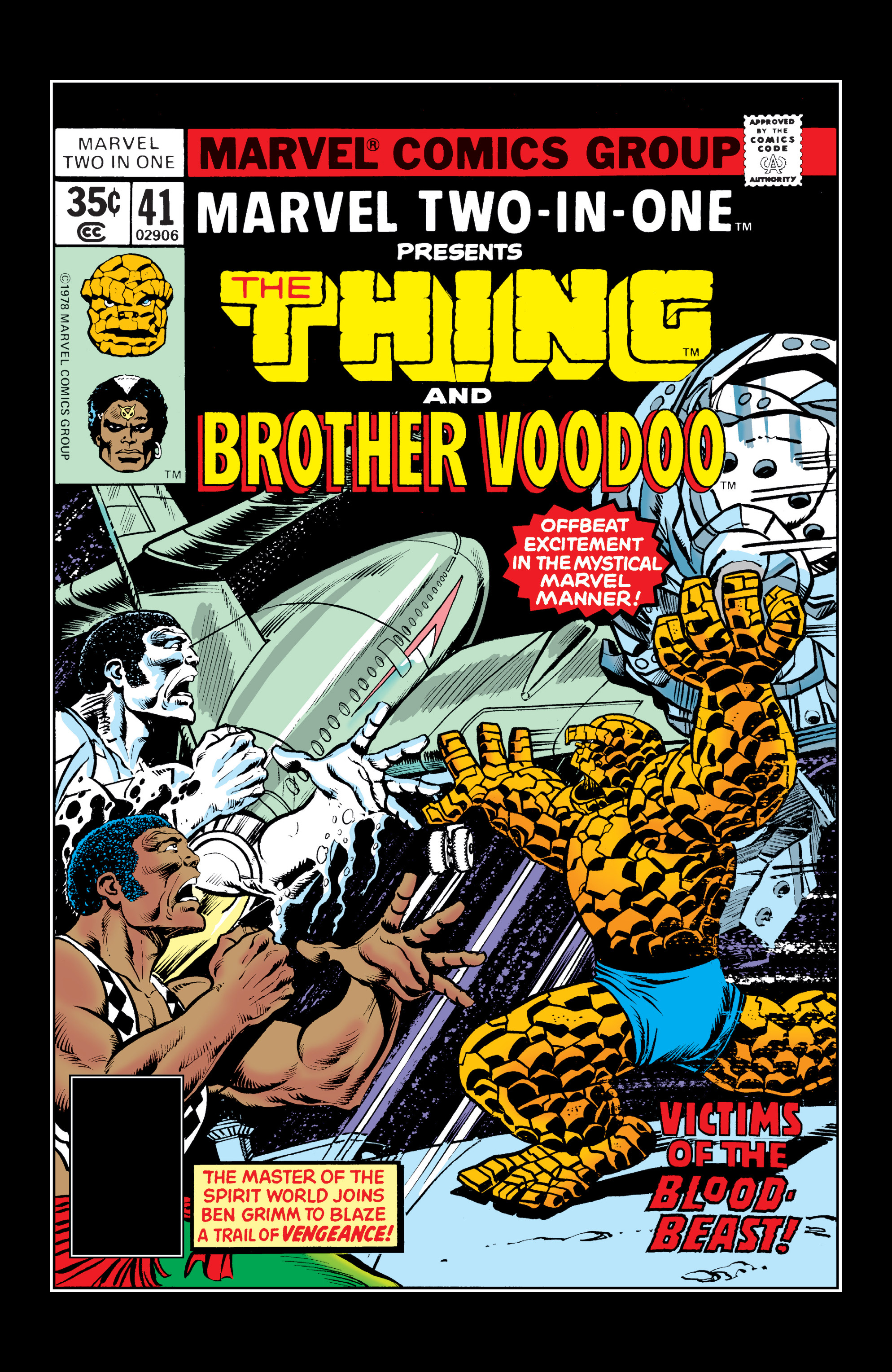 Read online Marvel Two-In-One comic -  Issue #41 - 1