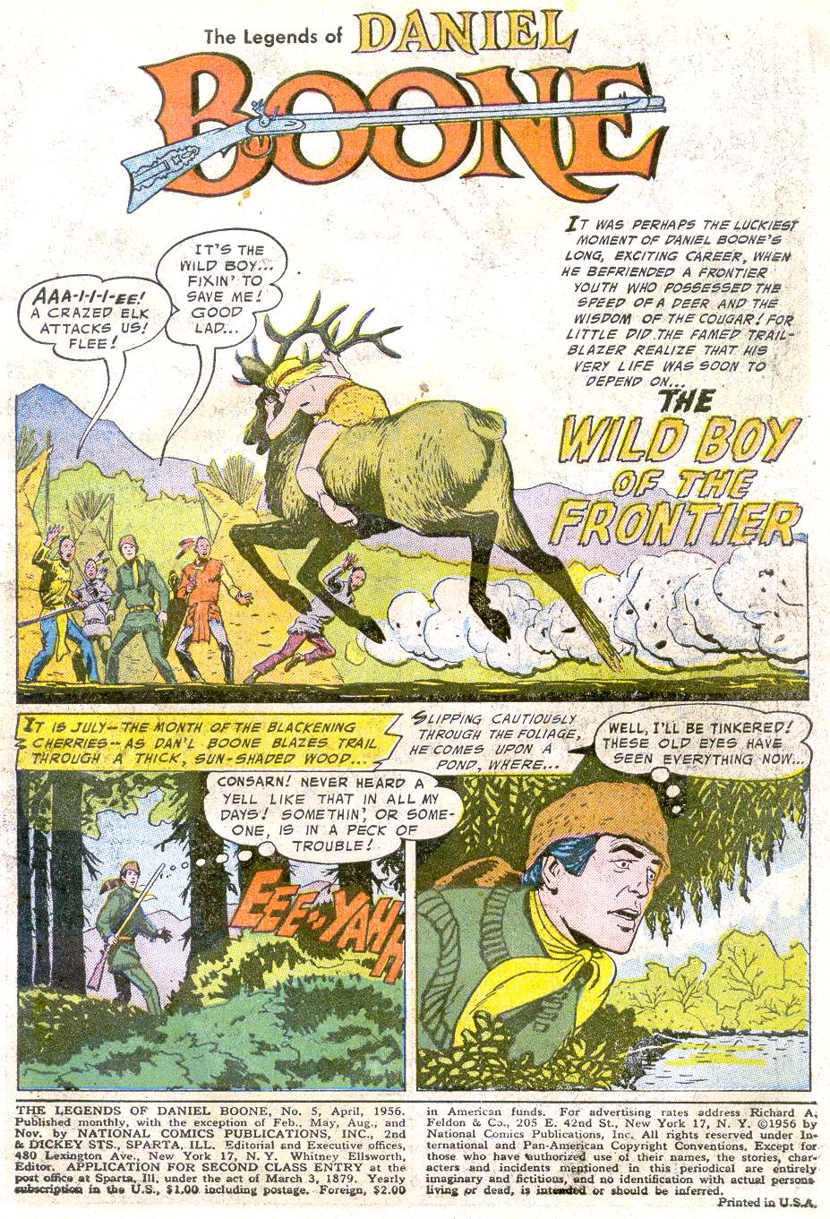 The Legends of Daniel Boone issue 5 - Page 3
