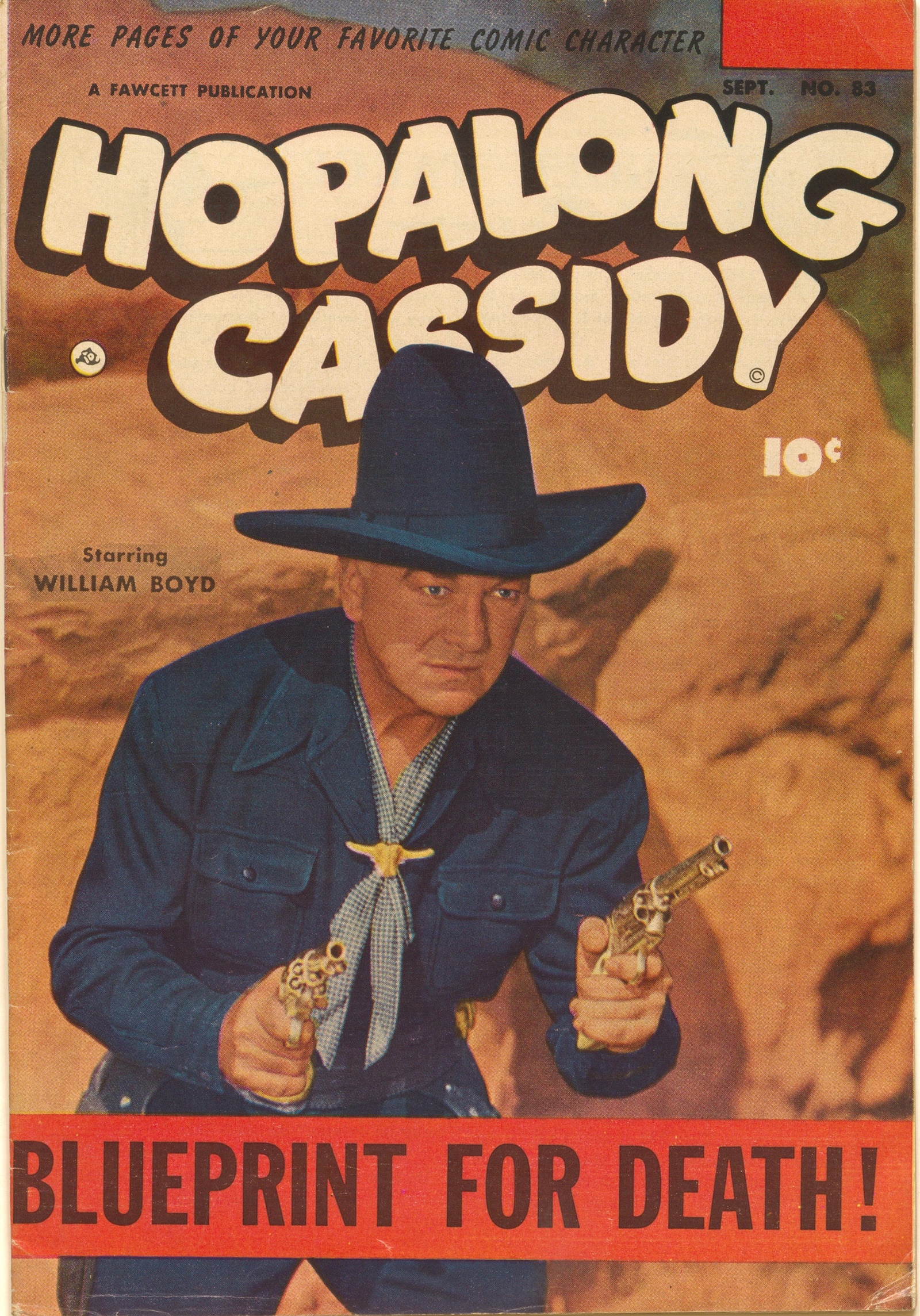 Read online Hopalong Cassidy comic -  Issue #83 - 1