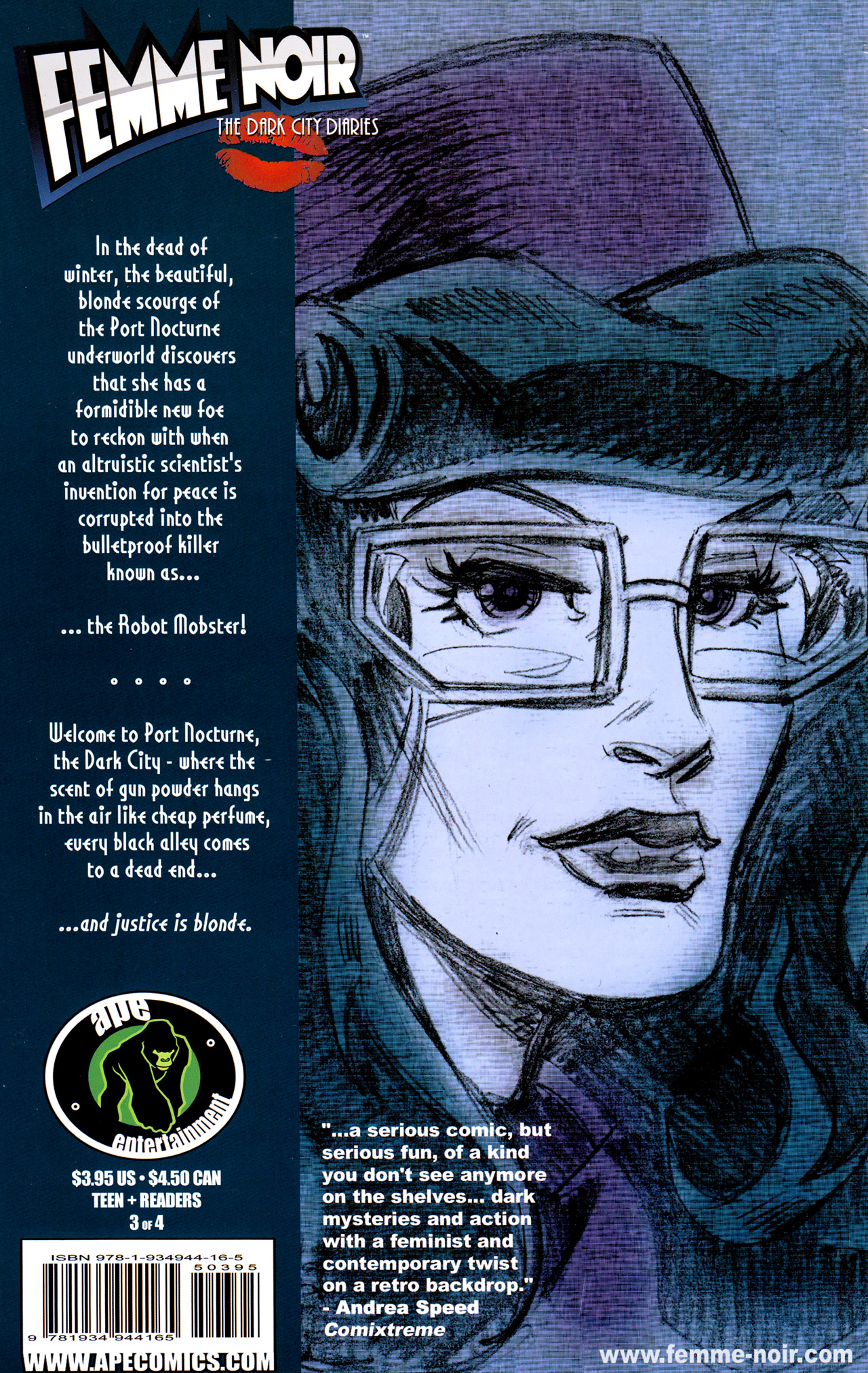 Read online Femme Noir: The Dark City Diaries comic -  Issue #3 - 36