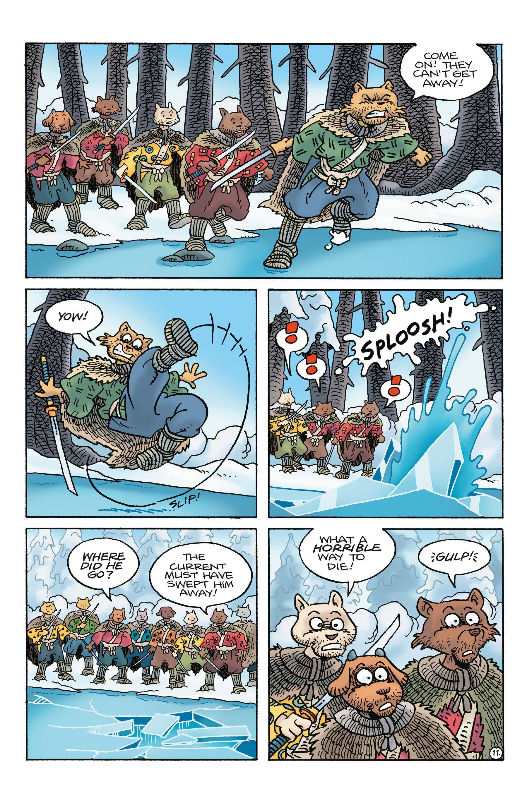 Read online Usagi Yojimbo: Ice and Snow comic -  Issue #4 - 13