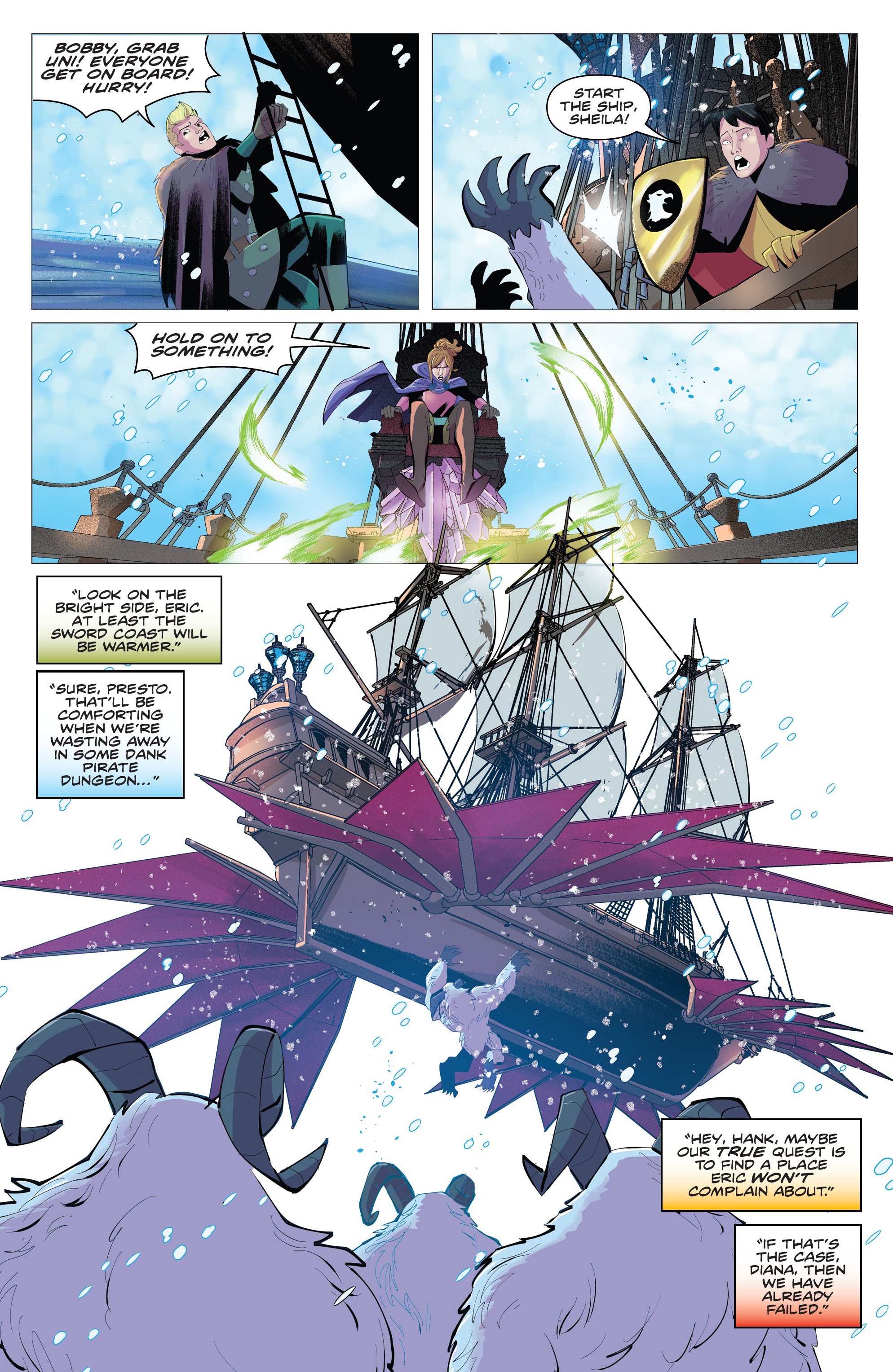 Read online Dungeons & Dragons: Saturday Morning Adventures (2024) comic -  Issue #1 - 16