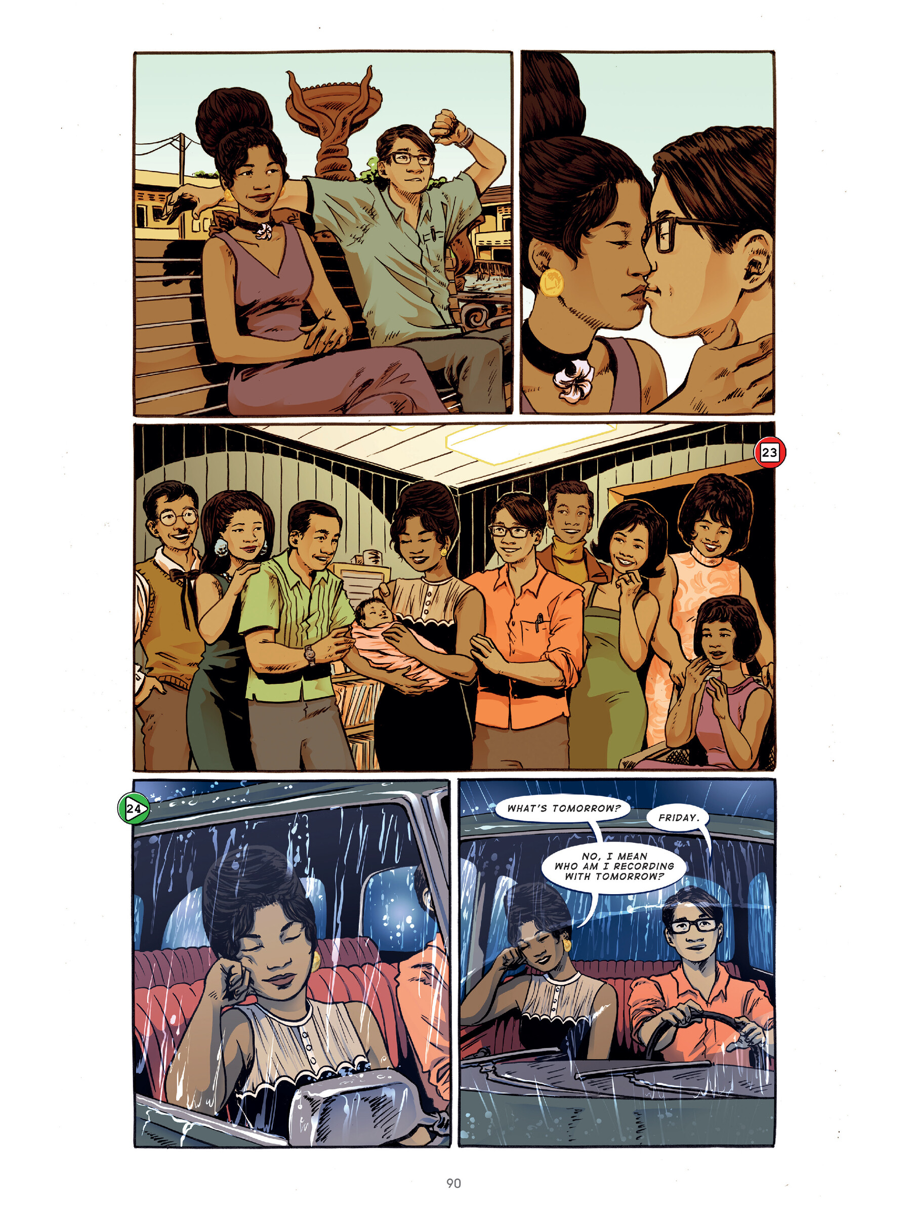Read online The Golden Voice: The Ballad of Cambodian Rock's Lost Queen comic -  Issue # TPB (Part 1) - 89