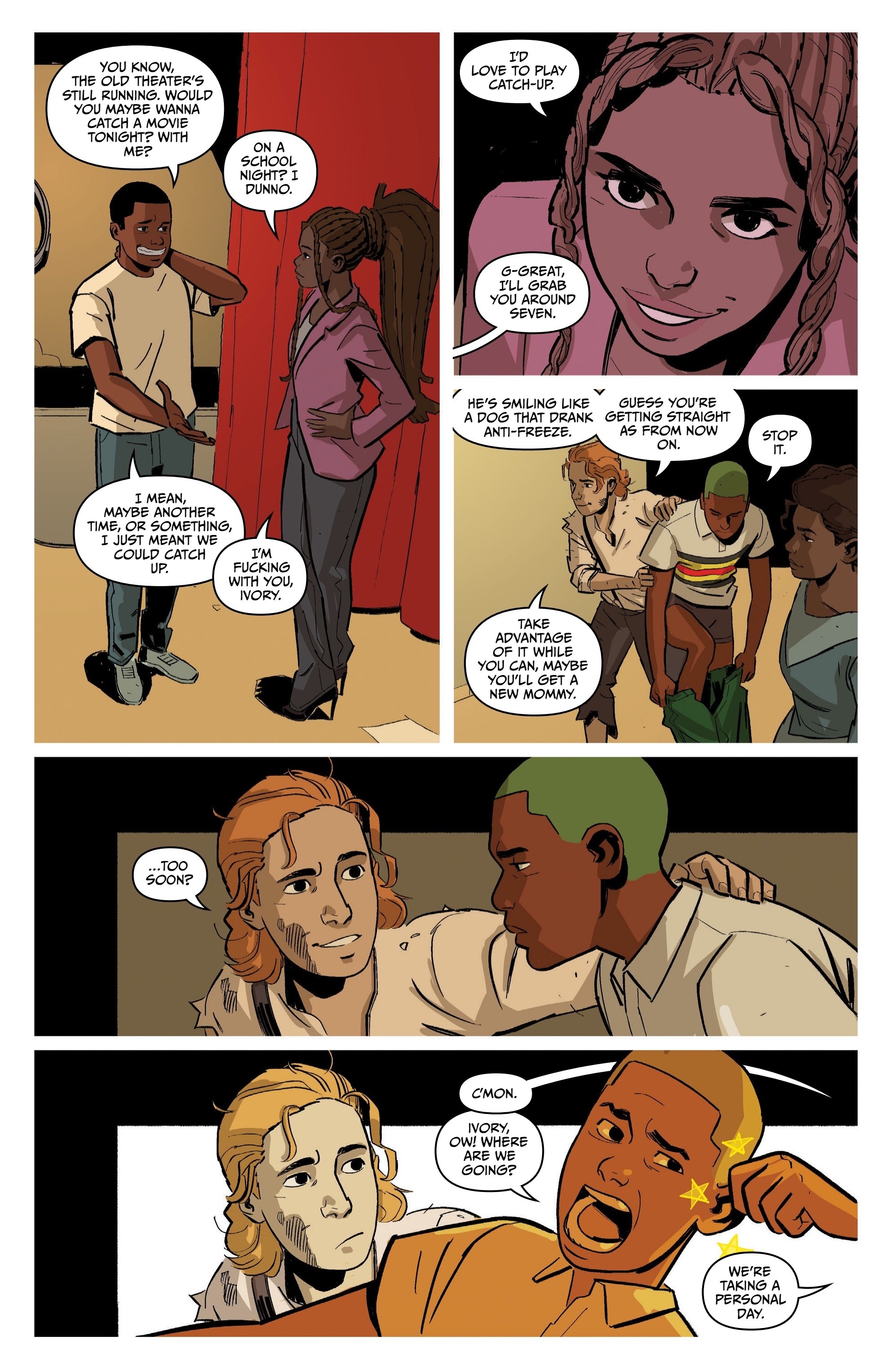 Read online Nights comic -  Issue #4 - 11