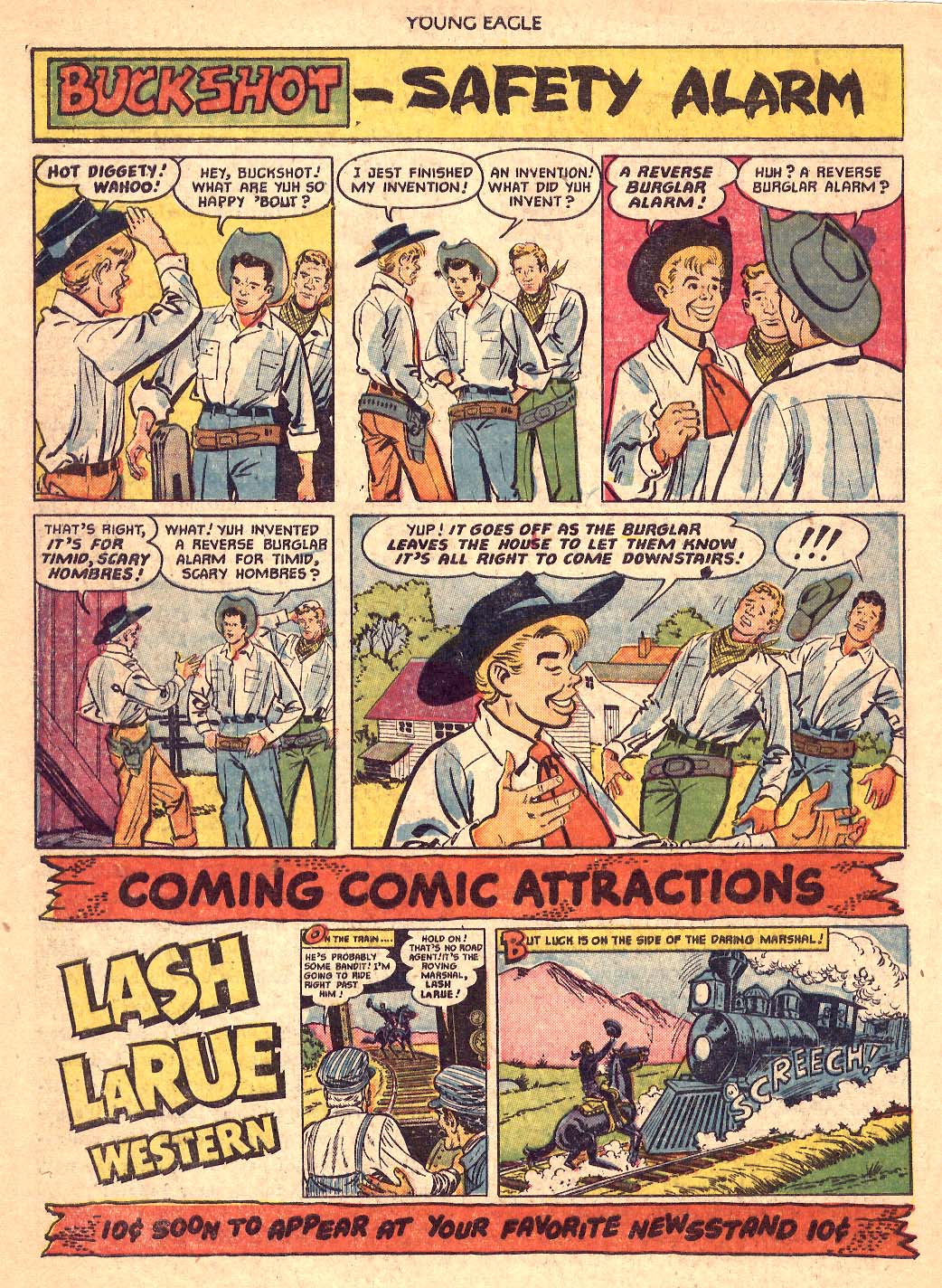 Read online Young Eagle comic -  Issue #6 - 14