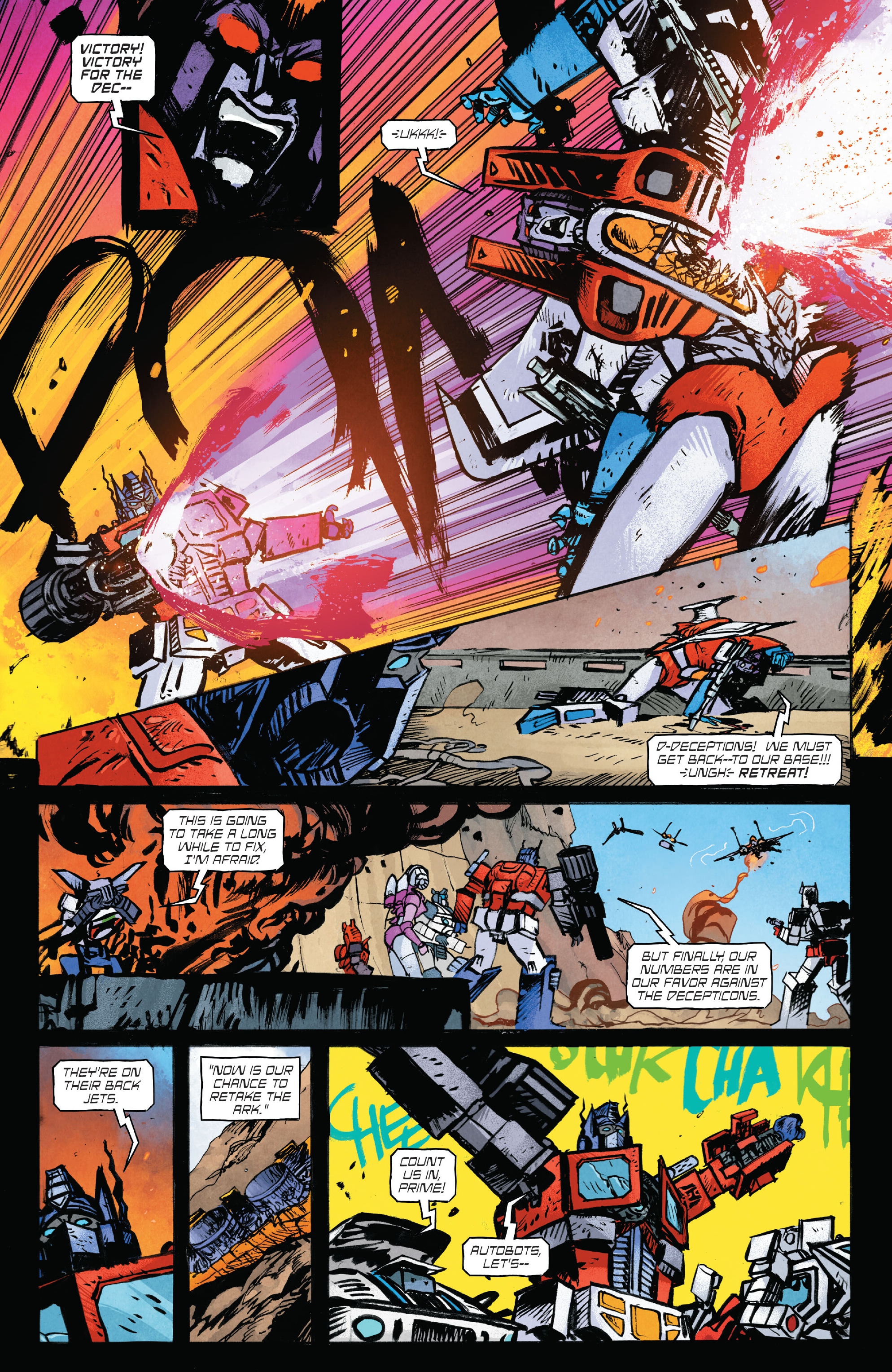 Read online Transformers (2023) comic -  Issue #5 - 17