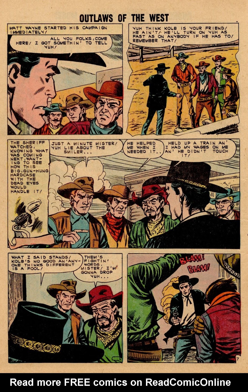 Outlaws of the West issue 34 - Page 10