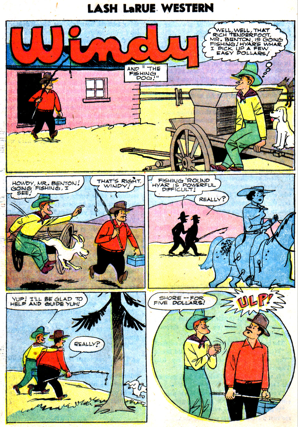 Read online Lash Larue Western (1949) comic -  Issue #59 - 20