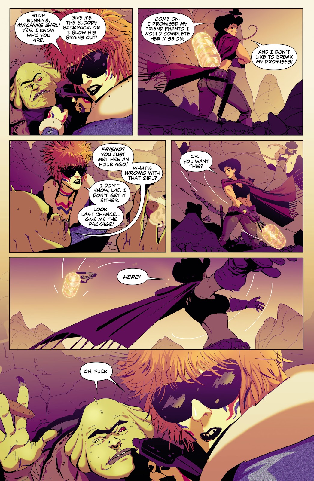 Machine Girl & the Space Hell Engels issue 1 - Page 23