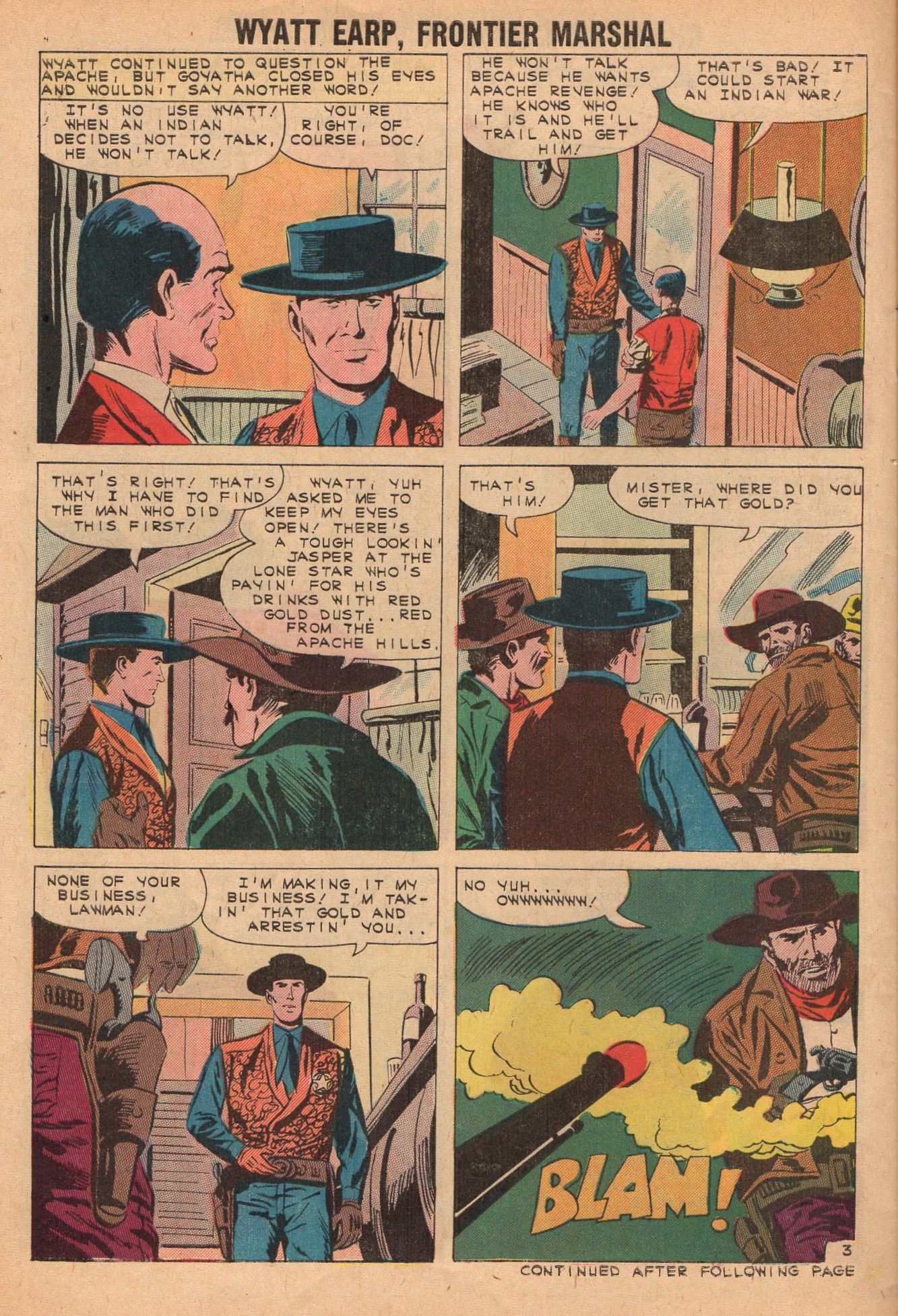 Read online Wyatt Earp Frontier Marshal comic -  Issue #38 - 30