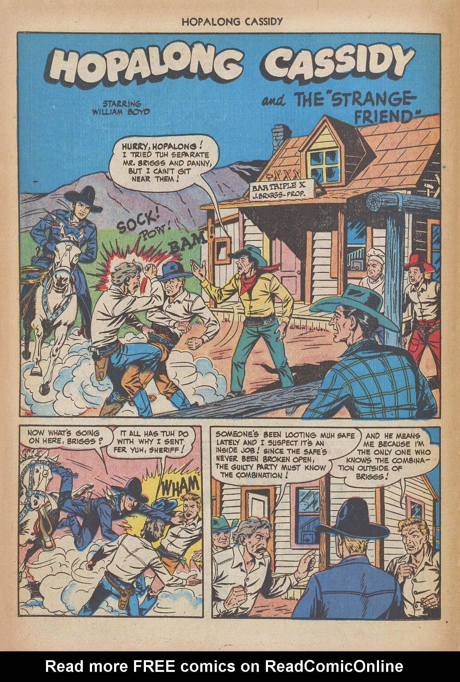 Read online Hopalong Cassidy comic -  Issue #35 - 24
