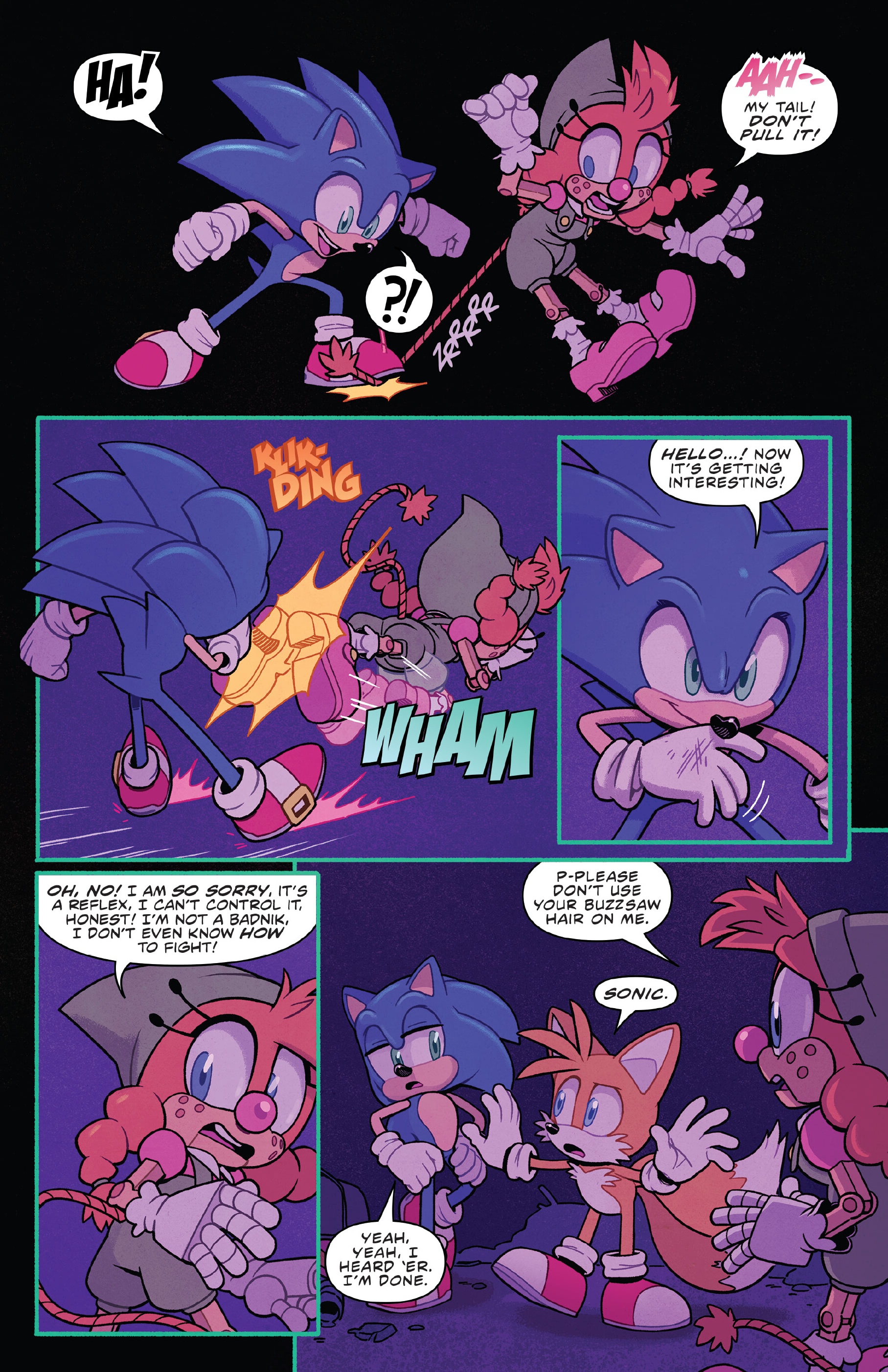 Read online Sonic the Hedgehog: Sonic & Tails: Best Buds Forever comic -  Issue # TPB - 69