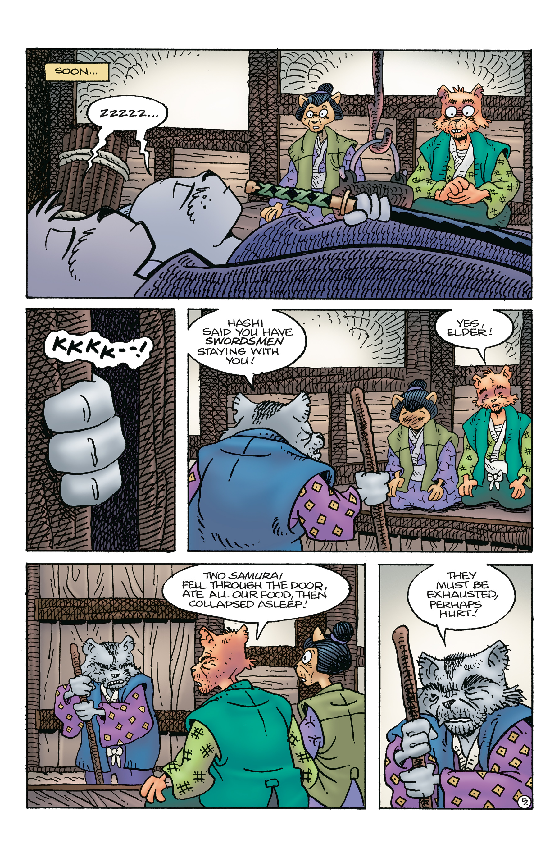 Read online Usagi Yojimbo: Ice and Snow comic -  Issue #5 - 7