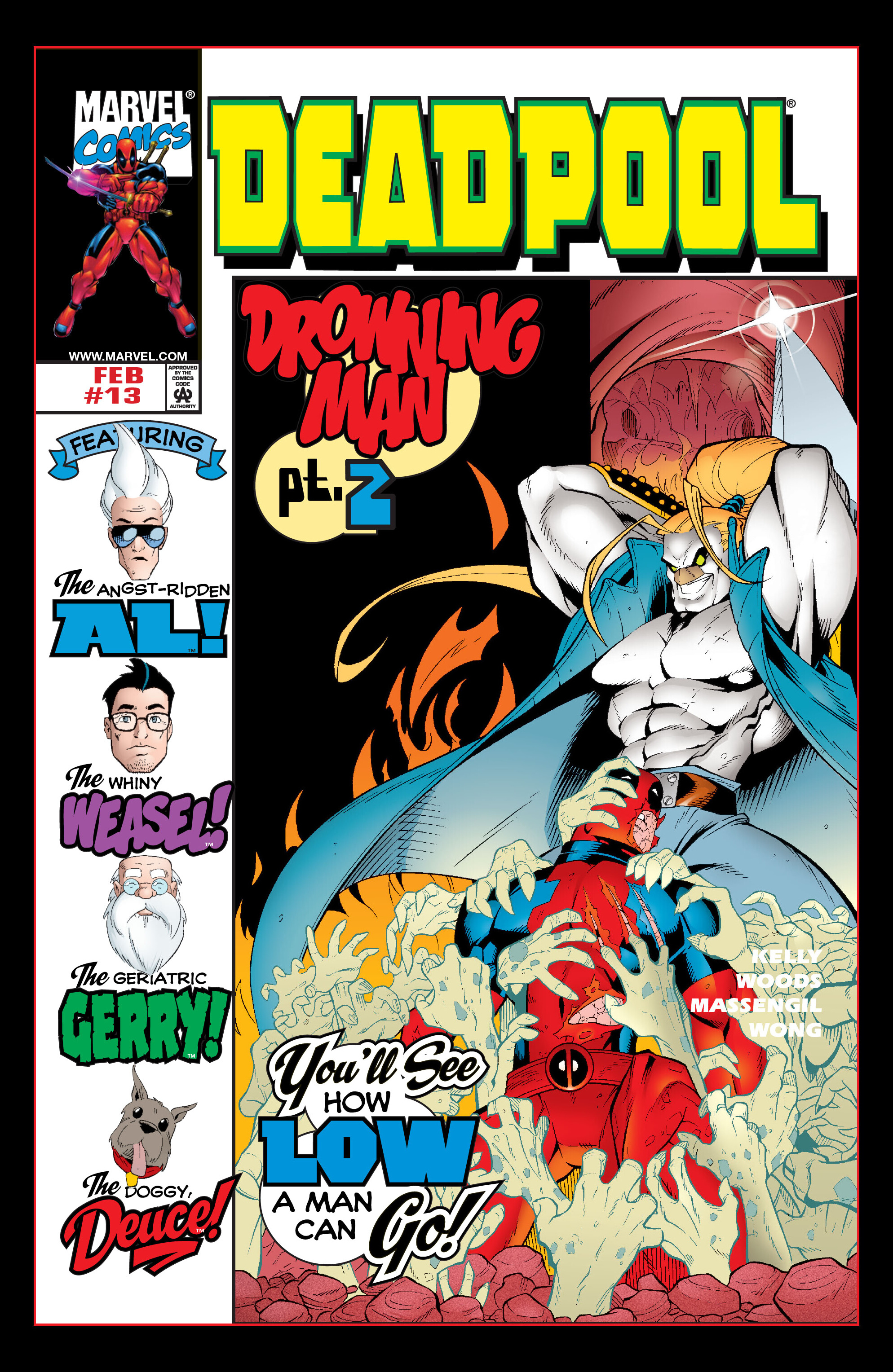Read online Deadpool Epic Collection comic -  Issue # Drowning Man (Part 2) - 9