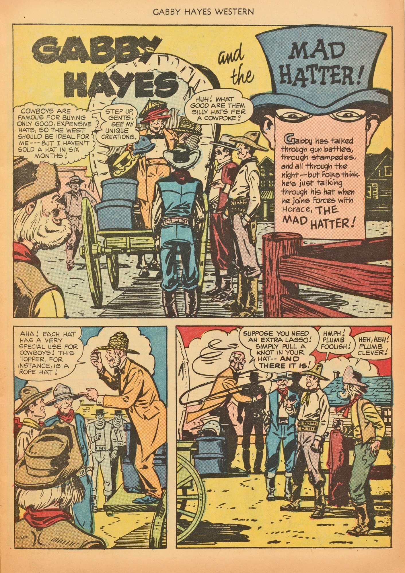 Read online Gabby Hayes Western comic -  Issue #25 - 19