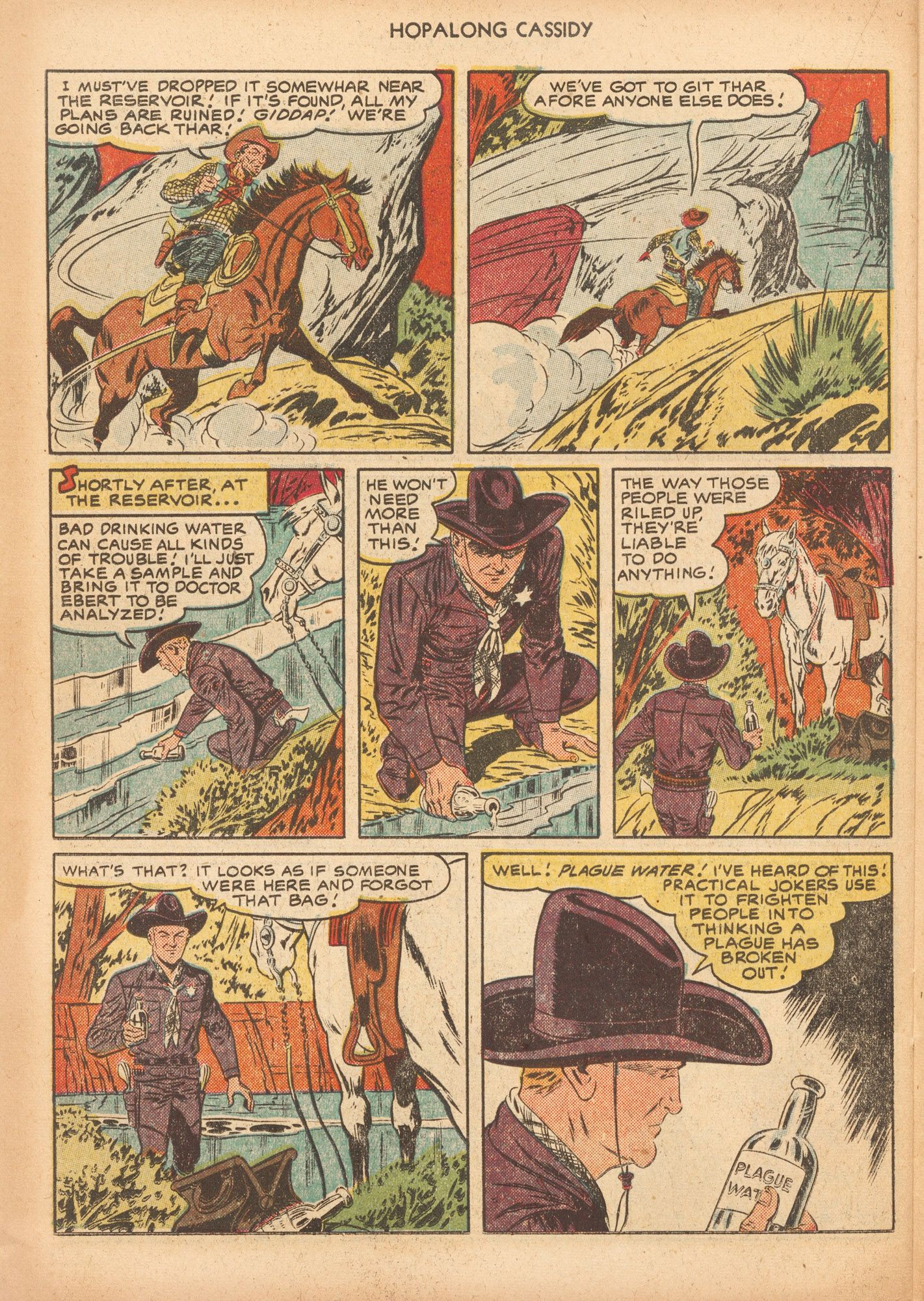 Read online Hopalong Cassidy comic -  Issue #58 - 22