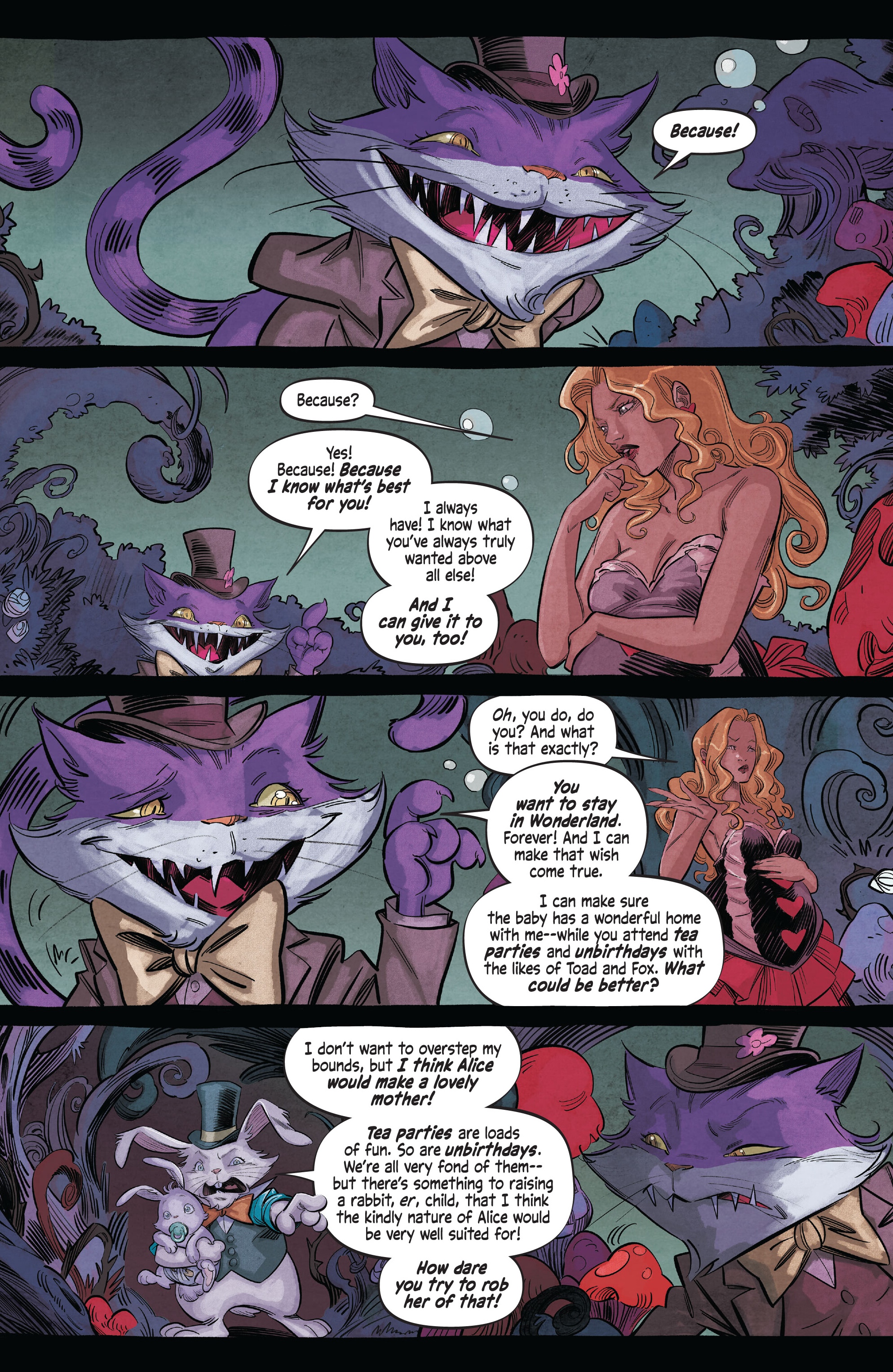 Read online Alice Never After comic -  Issue #5 - 12