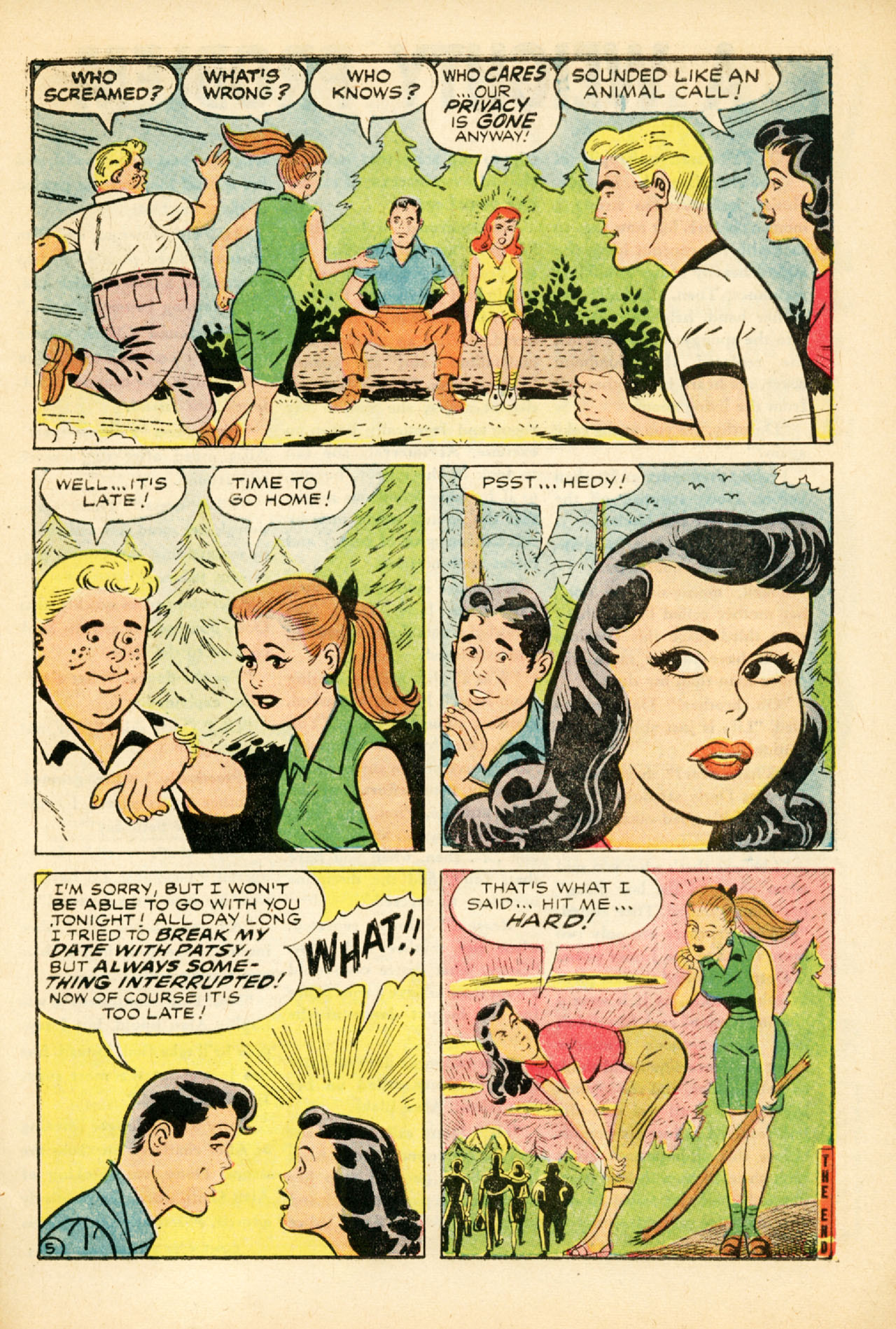 Read online Patsy Walker comic -  Issue #62 - 7