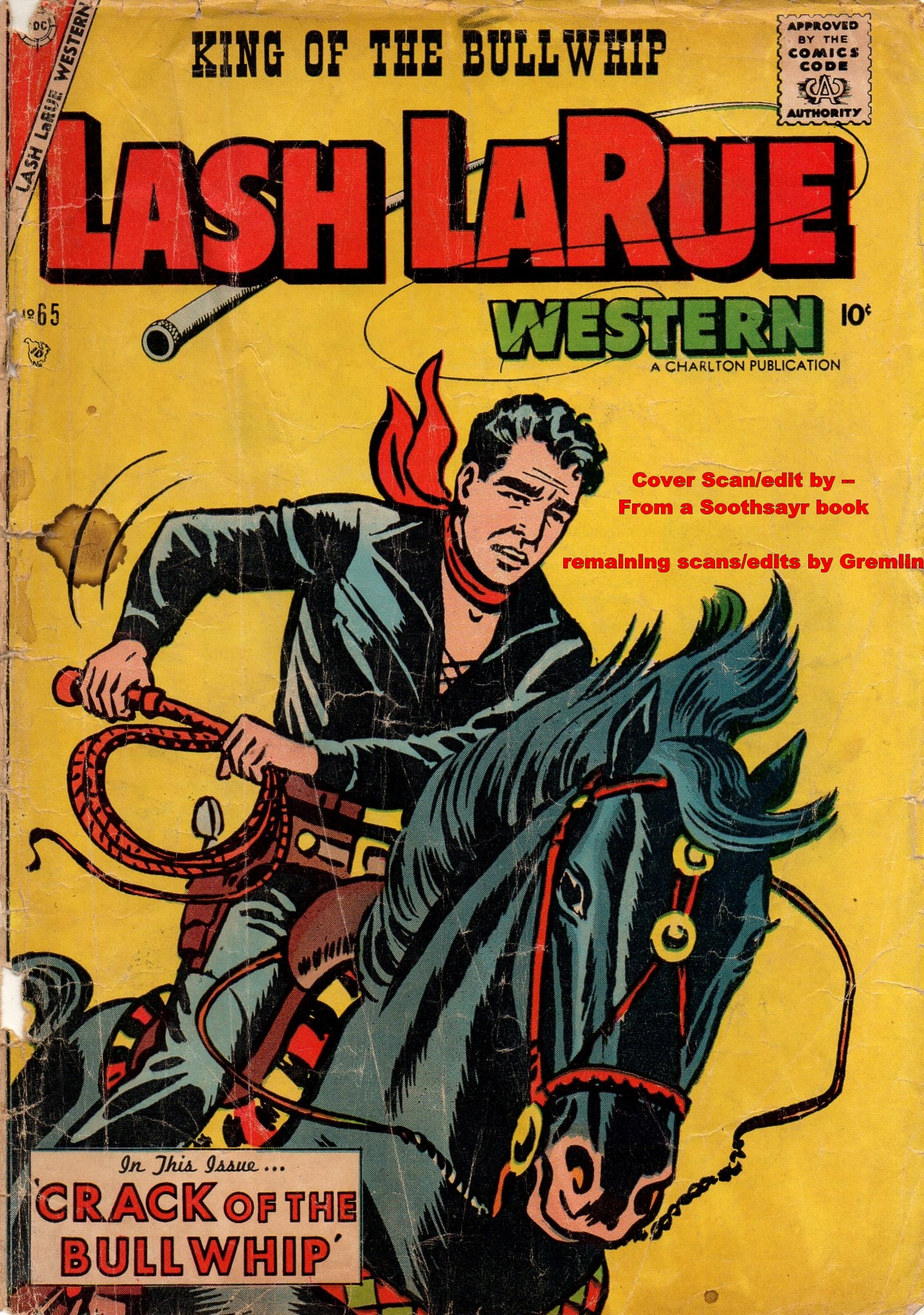 Read online Lash Larue Western (1949) comic -  Issue #65 - 37