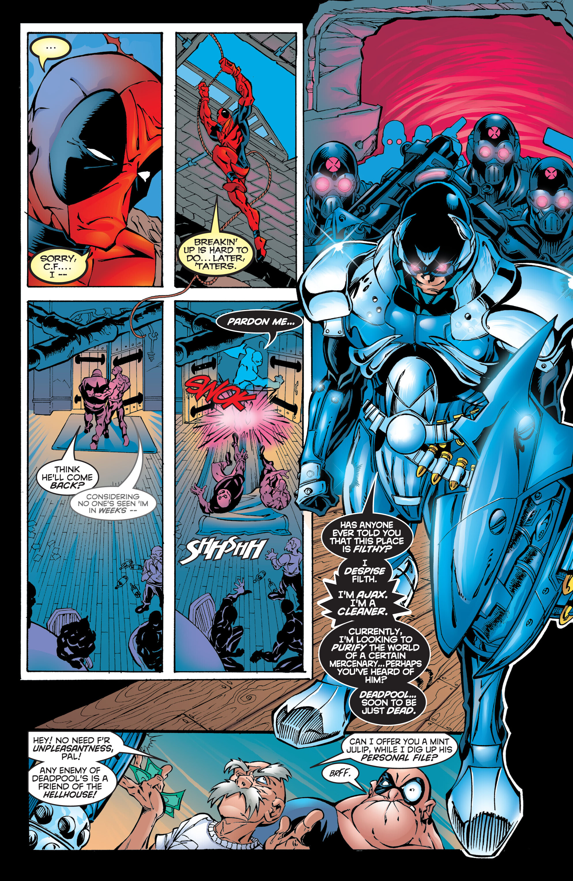 Read online Deadpool Epic Collection comic -  Issue # Drowning Man (Part 2) - 90